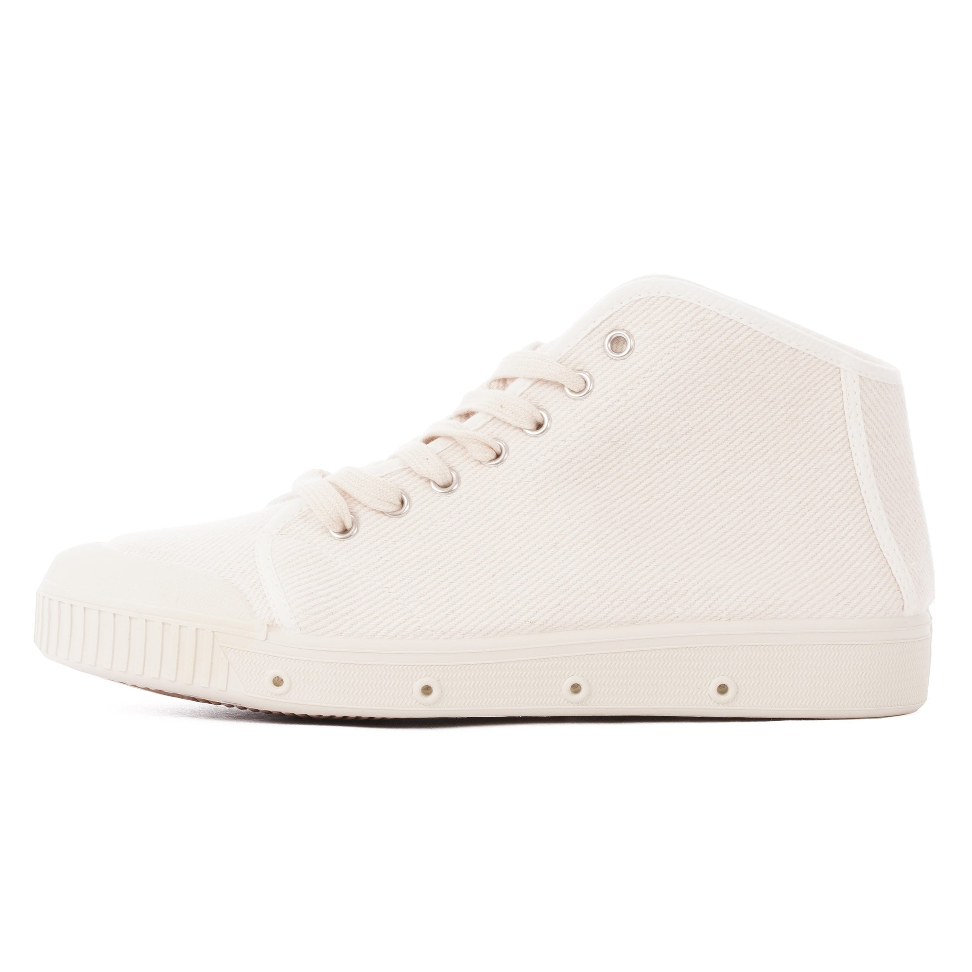Spring Court B2 Washed Heavy Twill Shoes - Off White