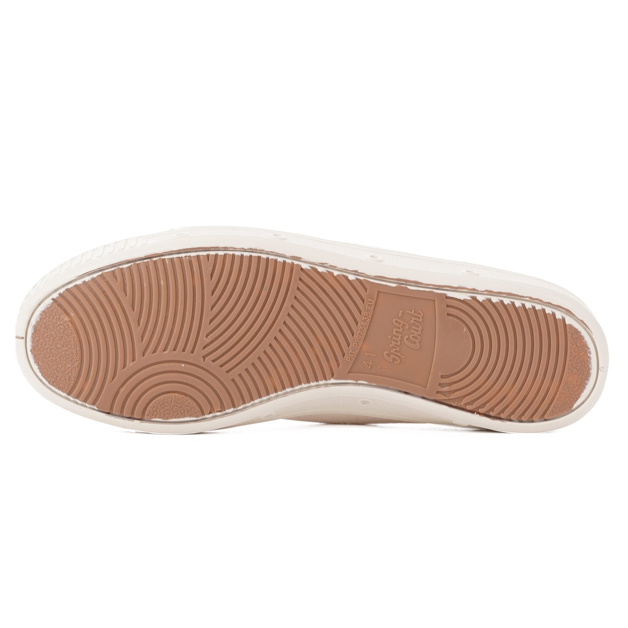 Spring Court B2 Washed Heavy Twill Shoes - Off White