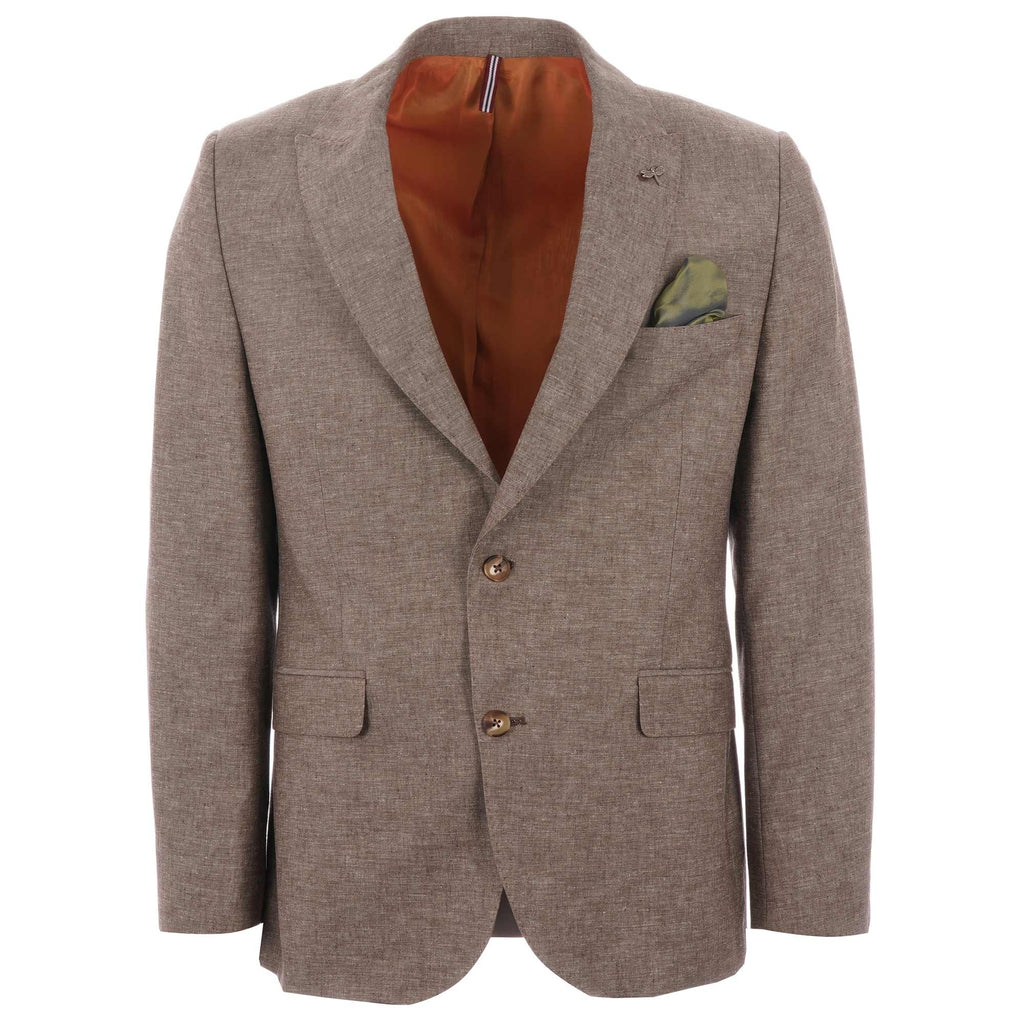 Gibson London Linen Jacket - Stone