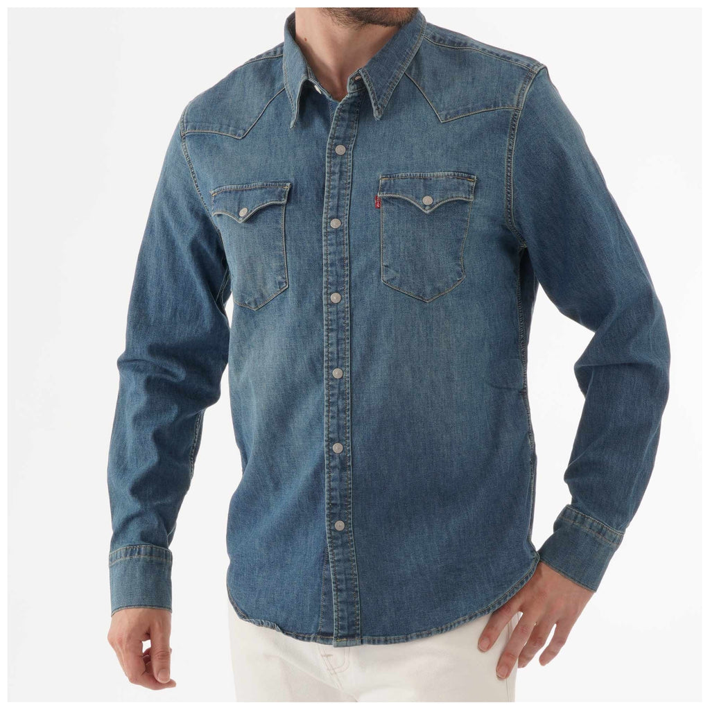 Levi's® Barstow Western Shirt - Dark Denim