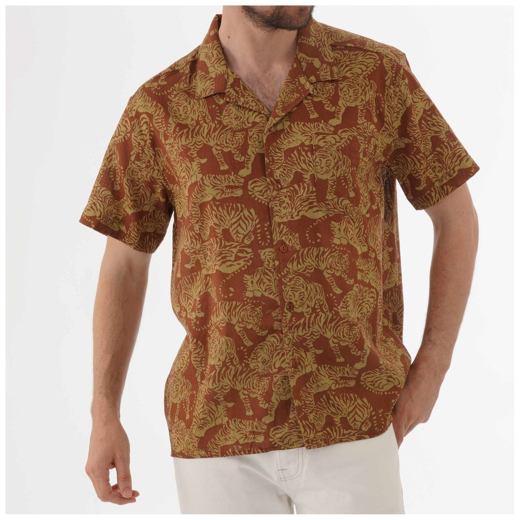Tiger Malick Shirt - Brown
