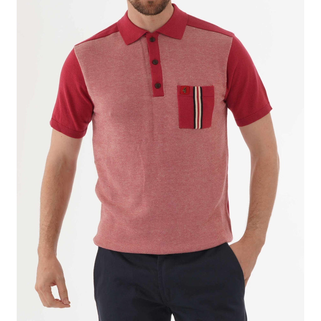 Gabicci Vintage Belair Polo Shirt - Grenadine