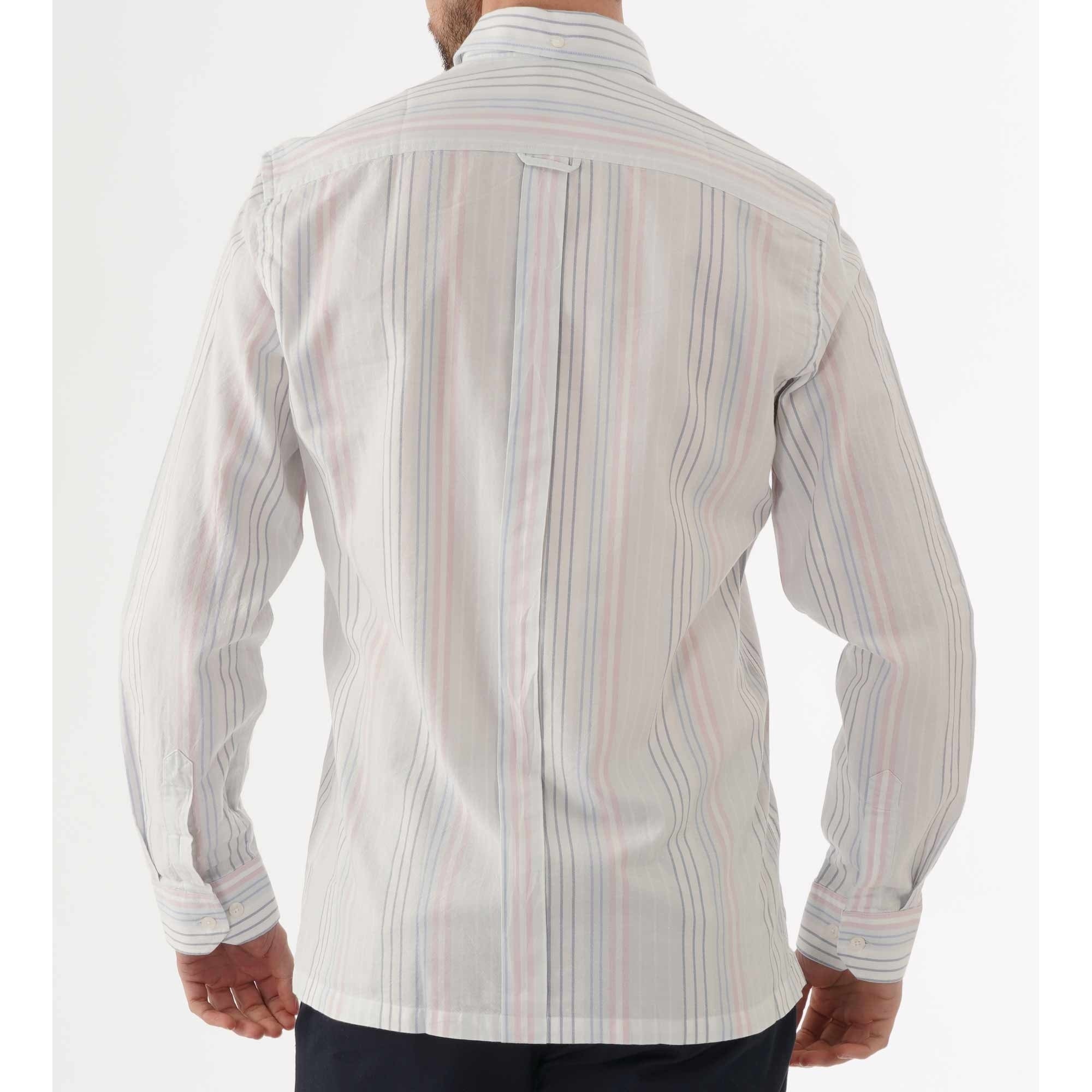 Ben Sherman Archive Yale Striped Shirt - Pale Blue