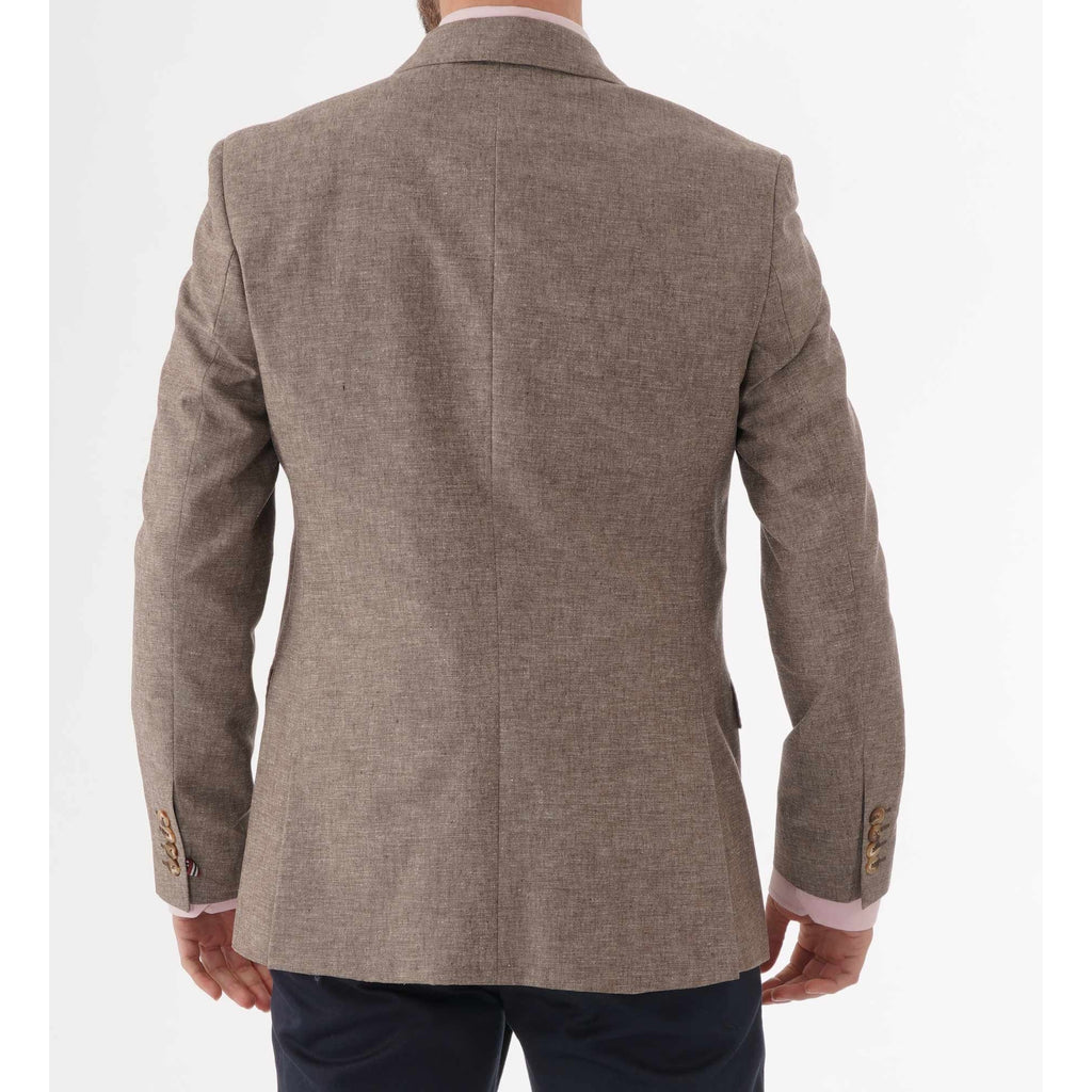 Gibson London Linen Jacket - Stone
