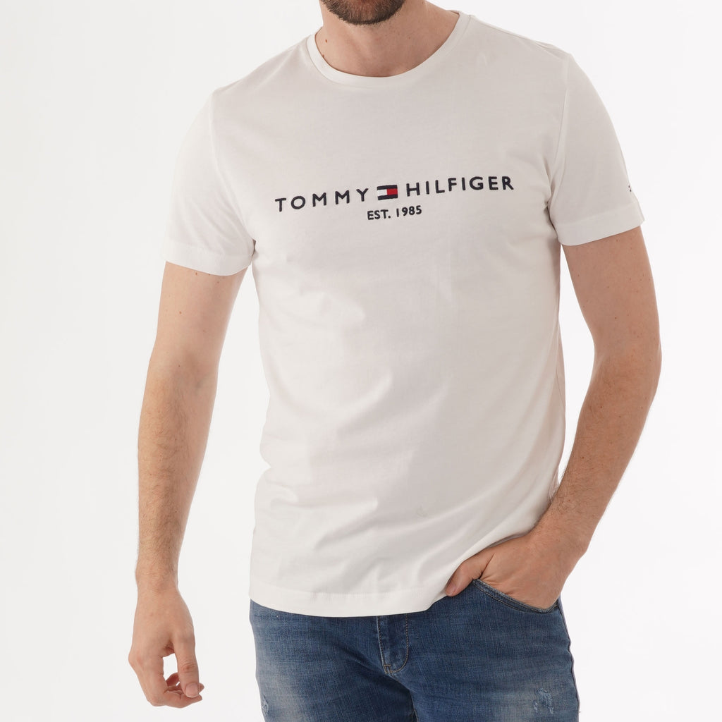 Tommy Hilfiger Logo T-Shirt - Snow White