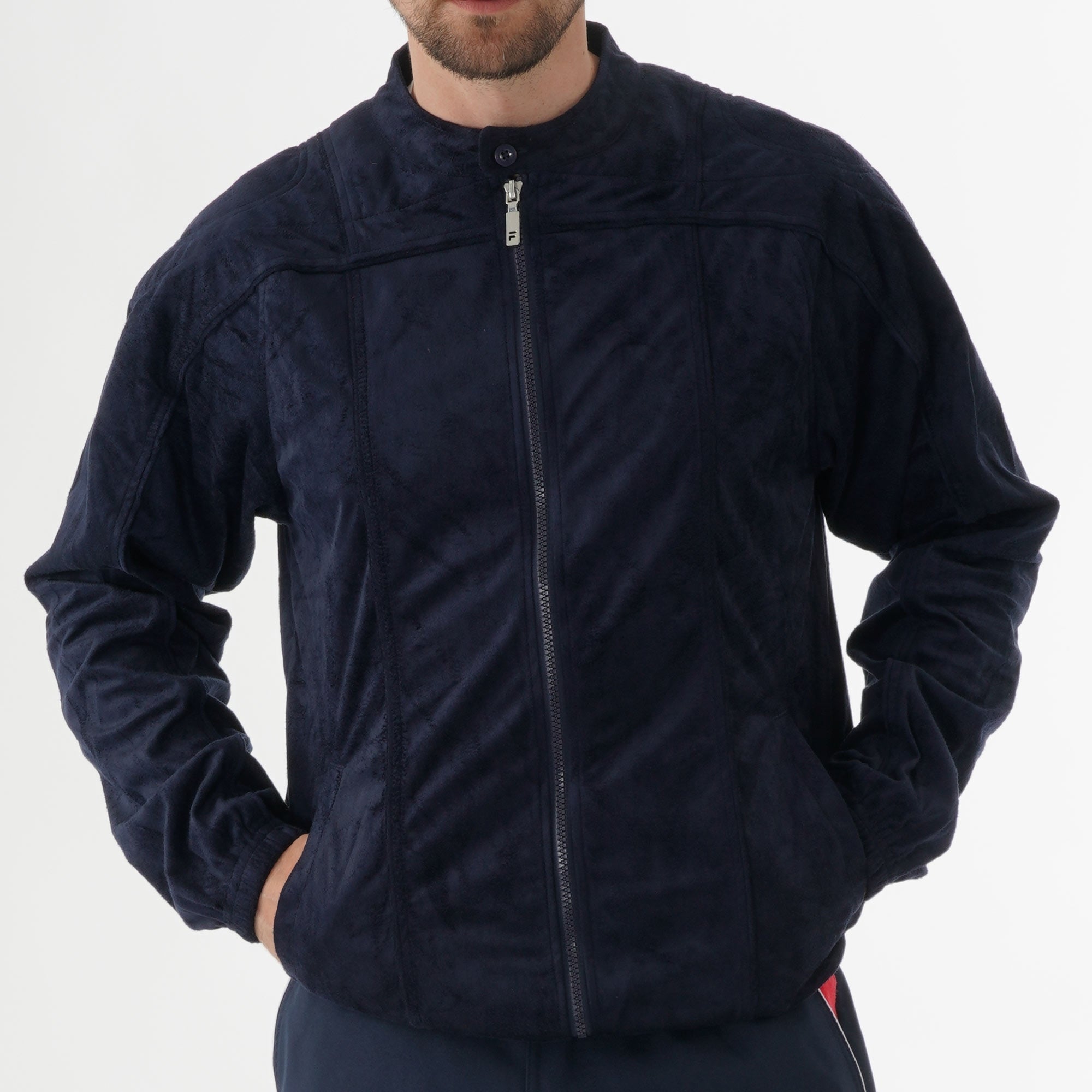 Fila Vintage Terrinda Archive Track Jacket - Peacoat