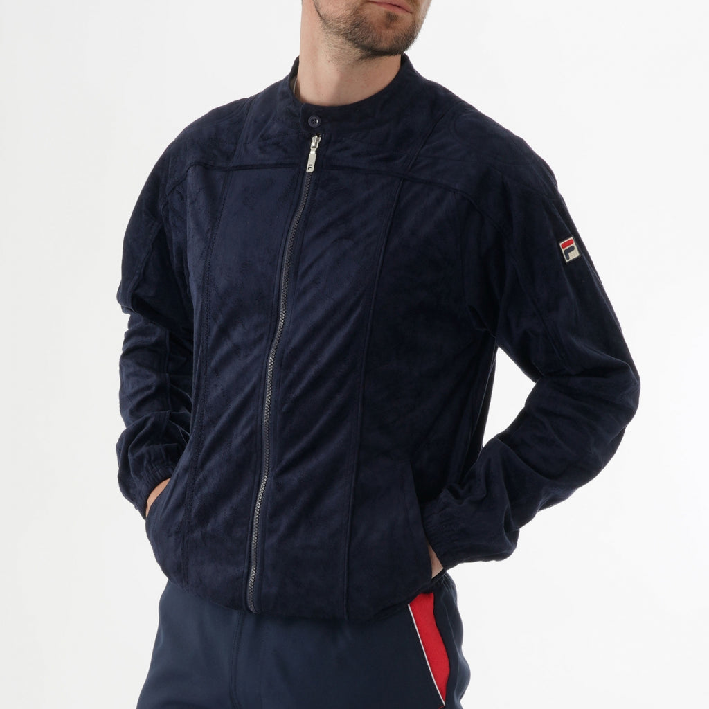 Fila Vintage Terrinda Archive Track Jacket - Peacoat