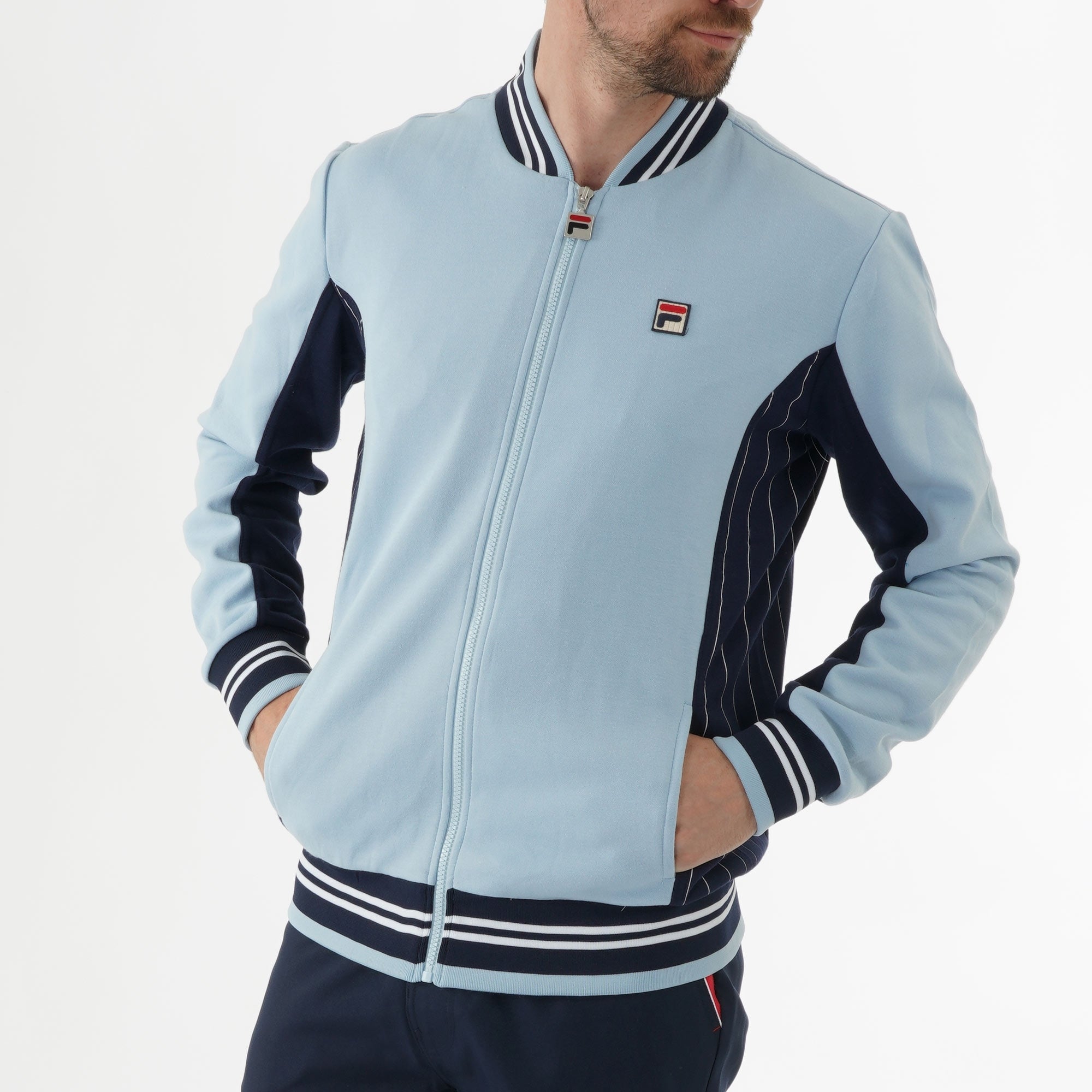 Fila Vintage Settanta Track Top - Cashmere Blue