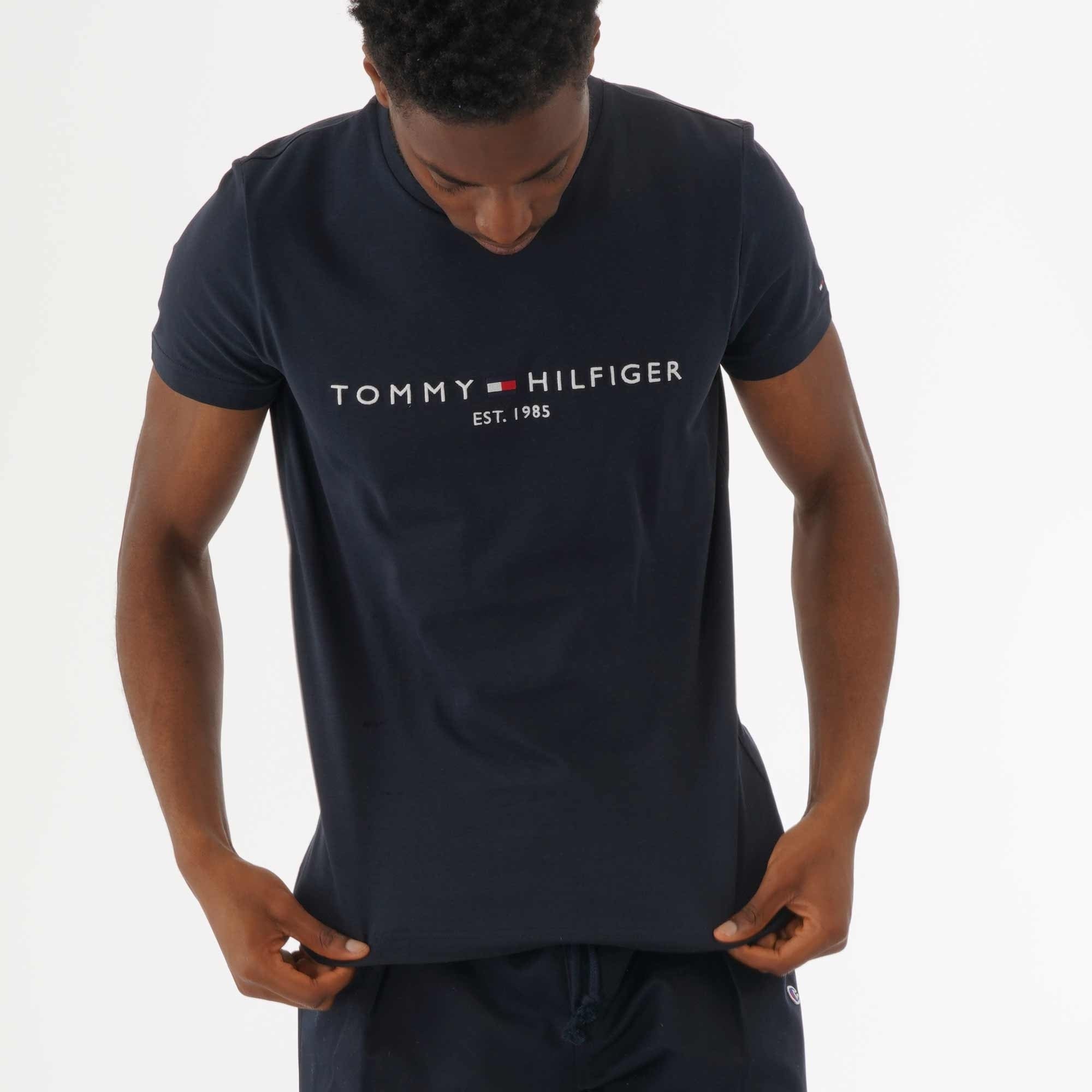 Tommy Hilfiger Logo T-Shirt - Sky Captain