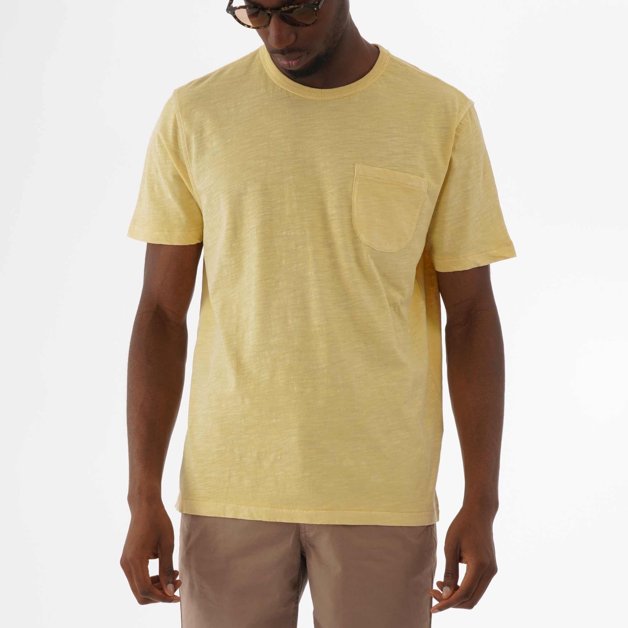 Wild Ones Pocket T-Shirt - Yellow