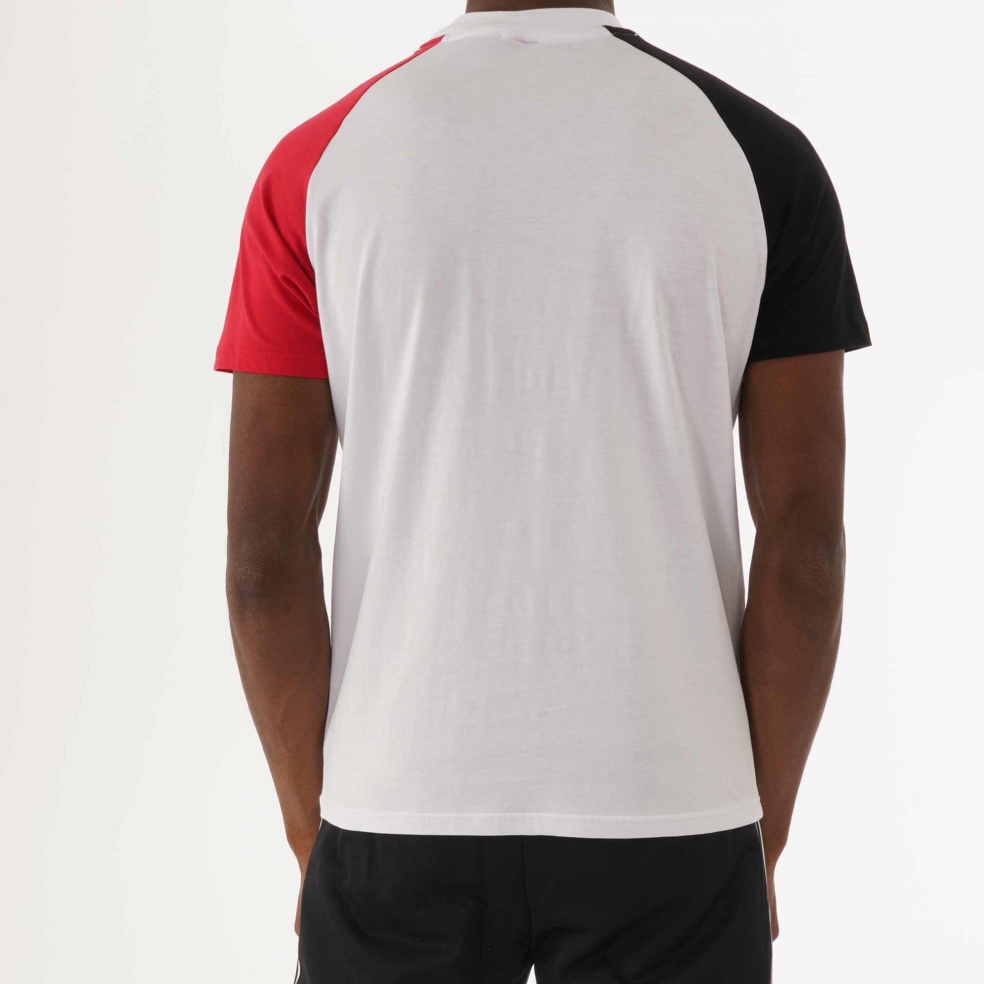 Kappa Authentic Balant T-Shirt - White, Red & Black