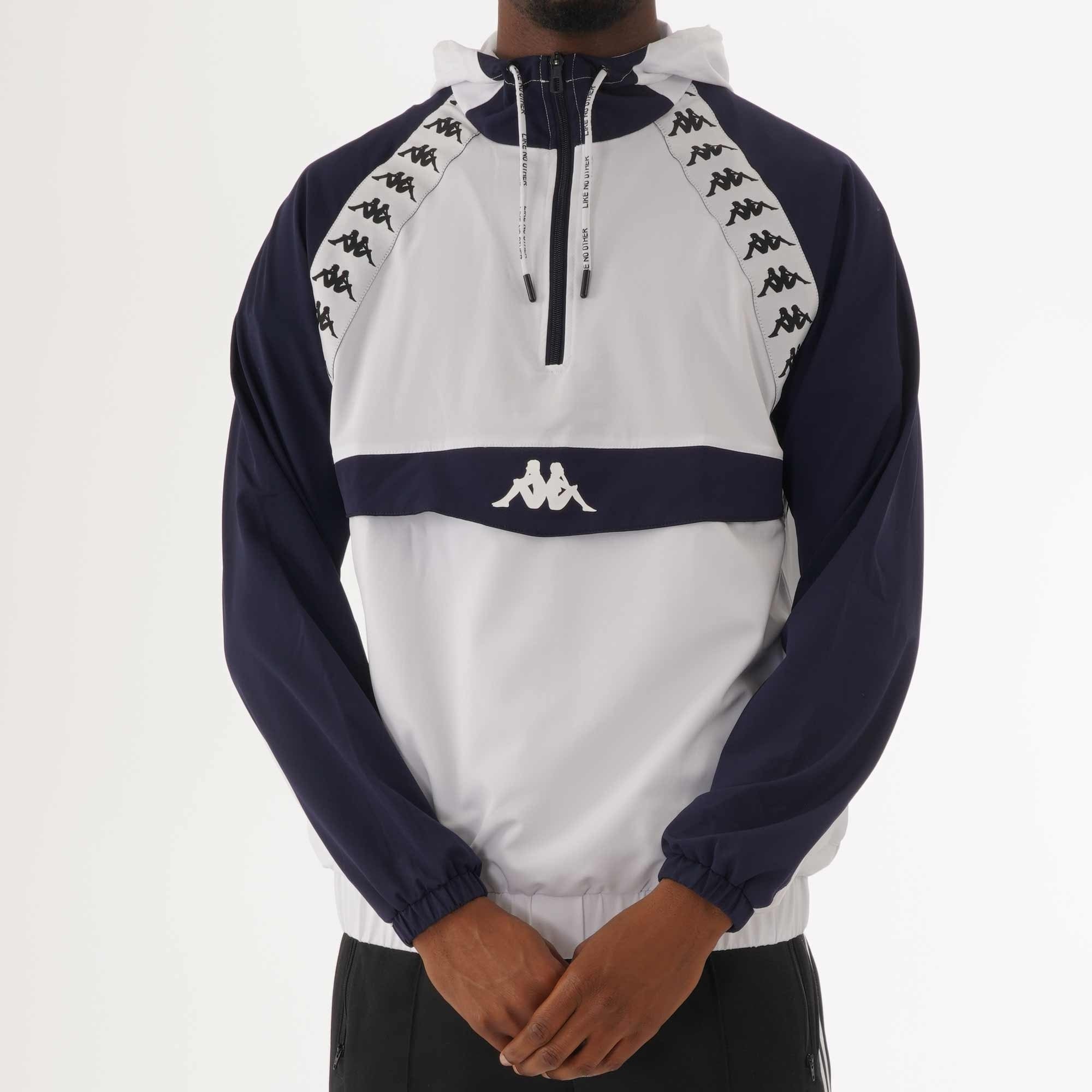 Kappa Bakit Authentic Anorak - Blue & White
