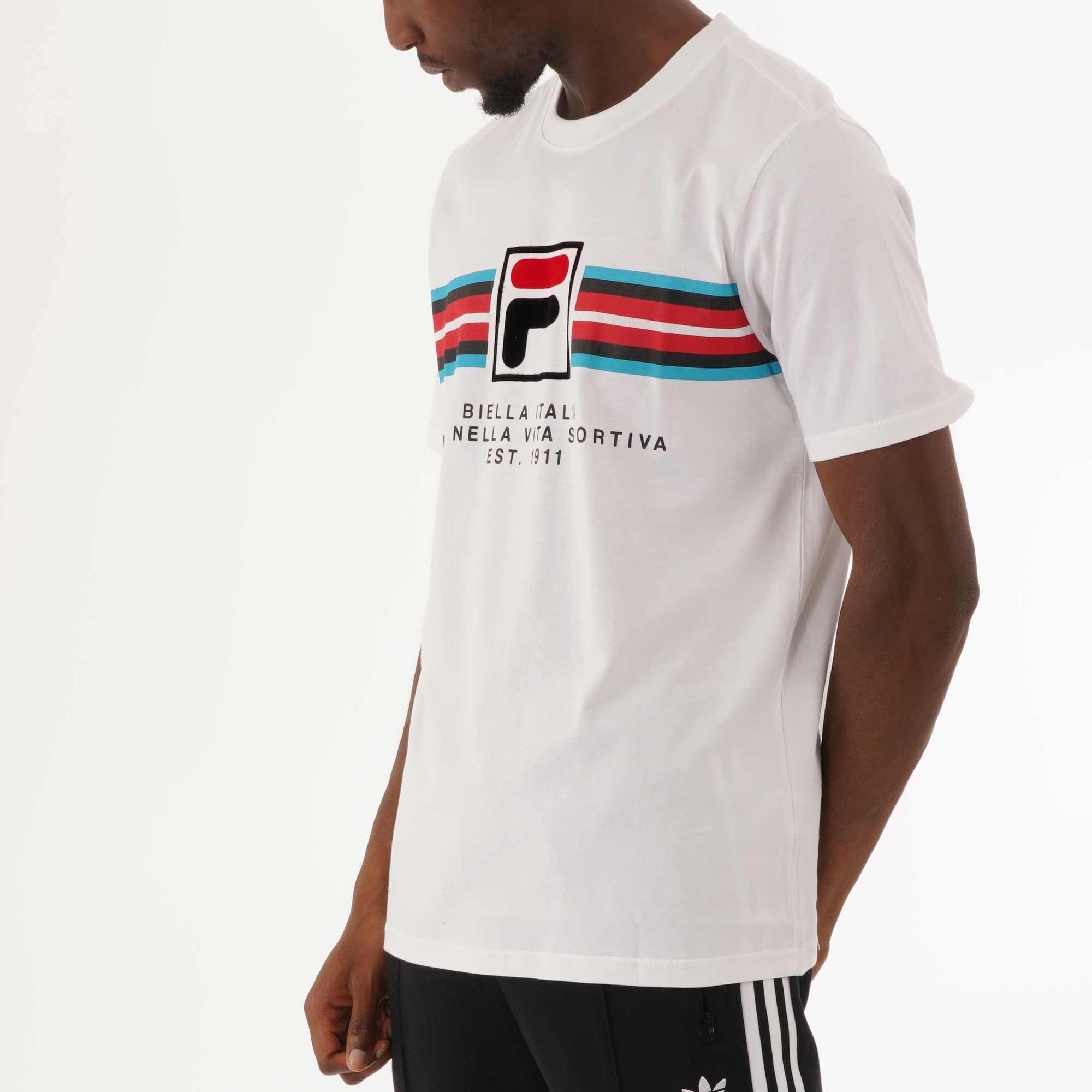 Fila Vintage Mercedes T-Shirt -  White