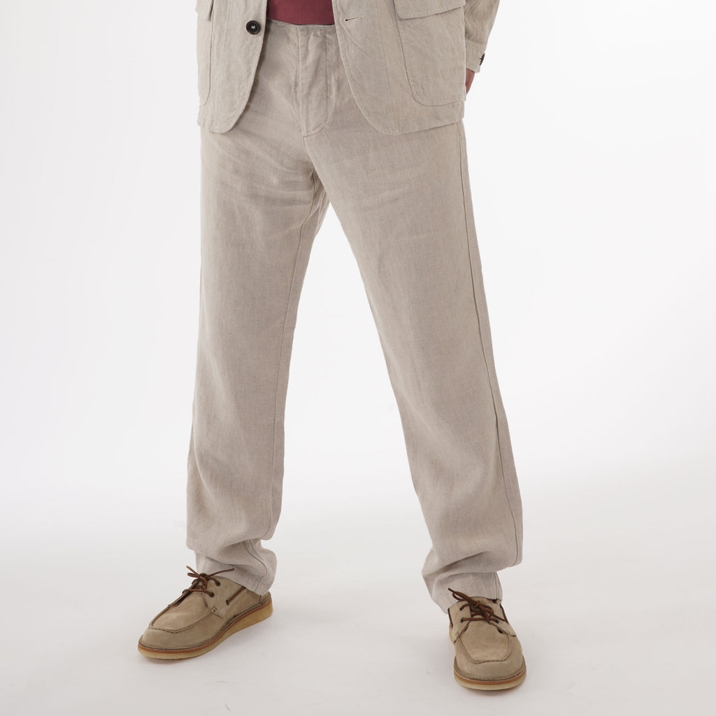 Oliver Spencer Evering Drawstring Trousers - Stone