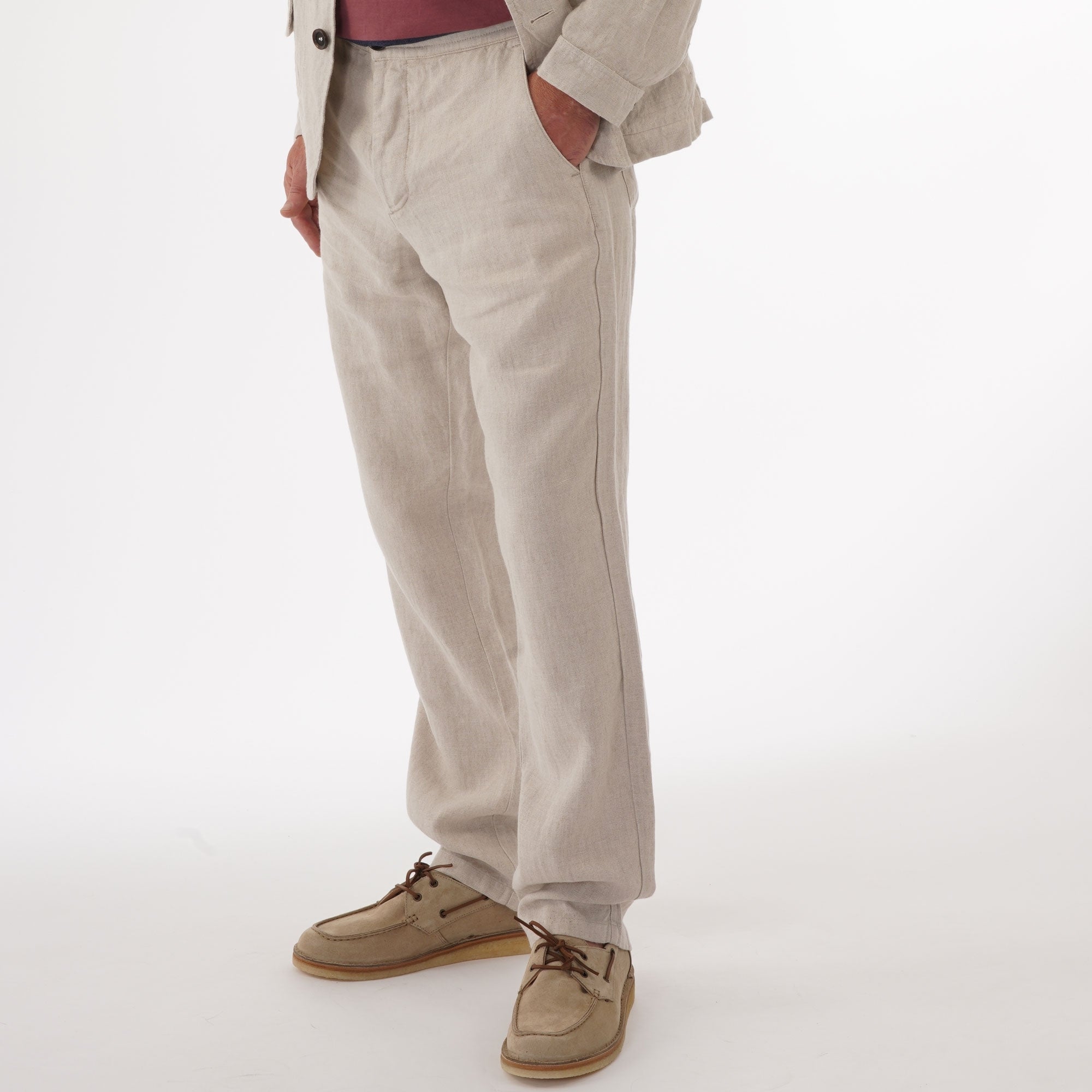 Oliver Spencer Evering Drawstring Trousers - Stone