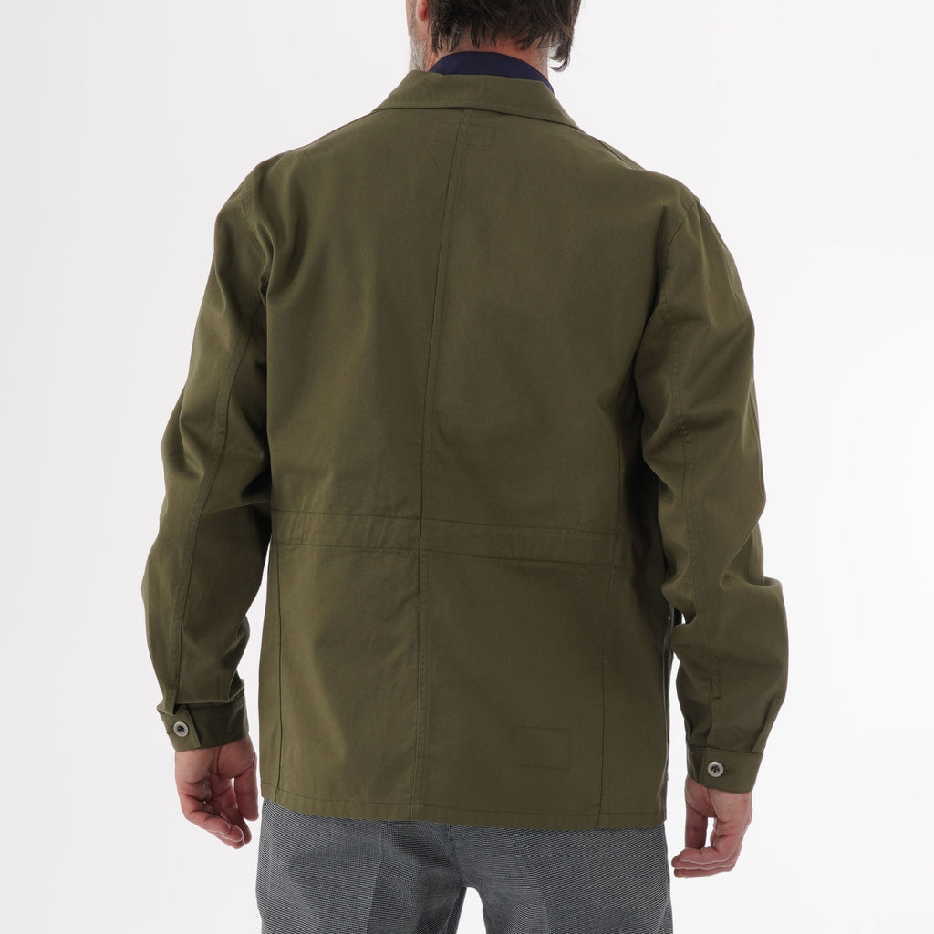 Universal Works MW Fatigue Jacket - Light Olive Twill