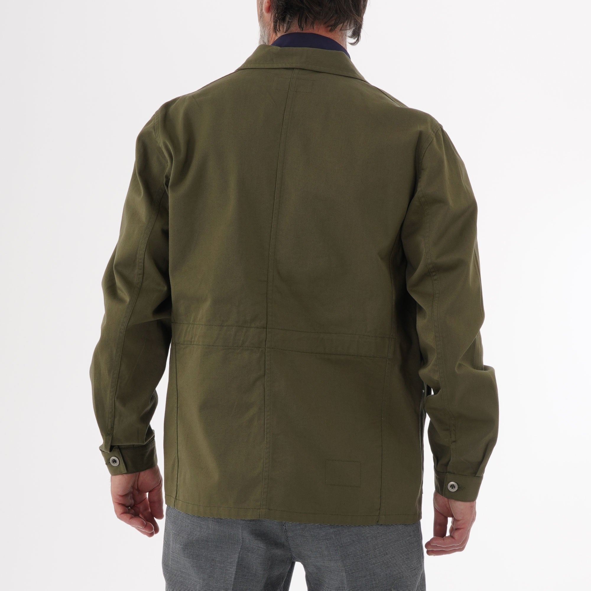 Universal Works MW Fatigue Jacket - Light Olive Twill