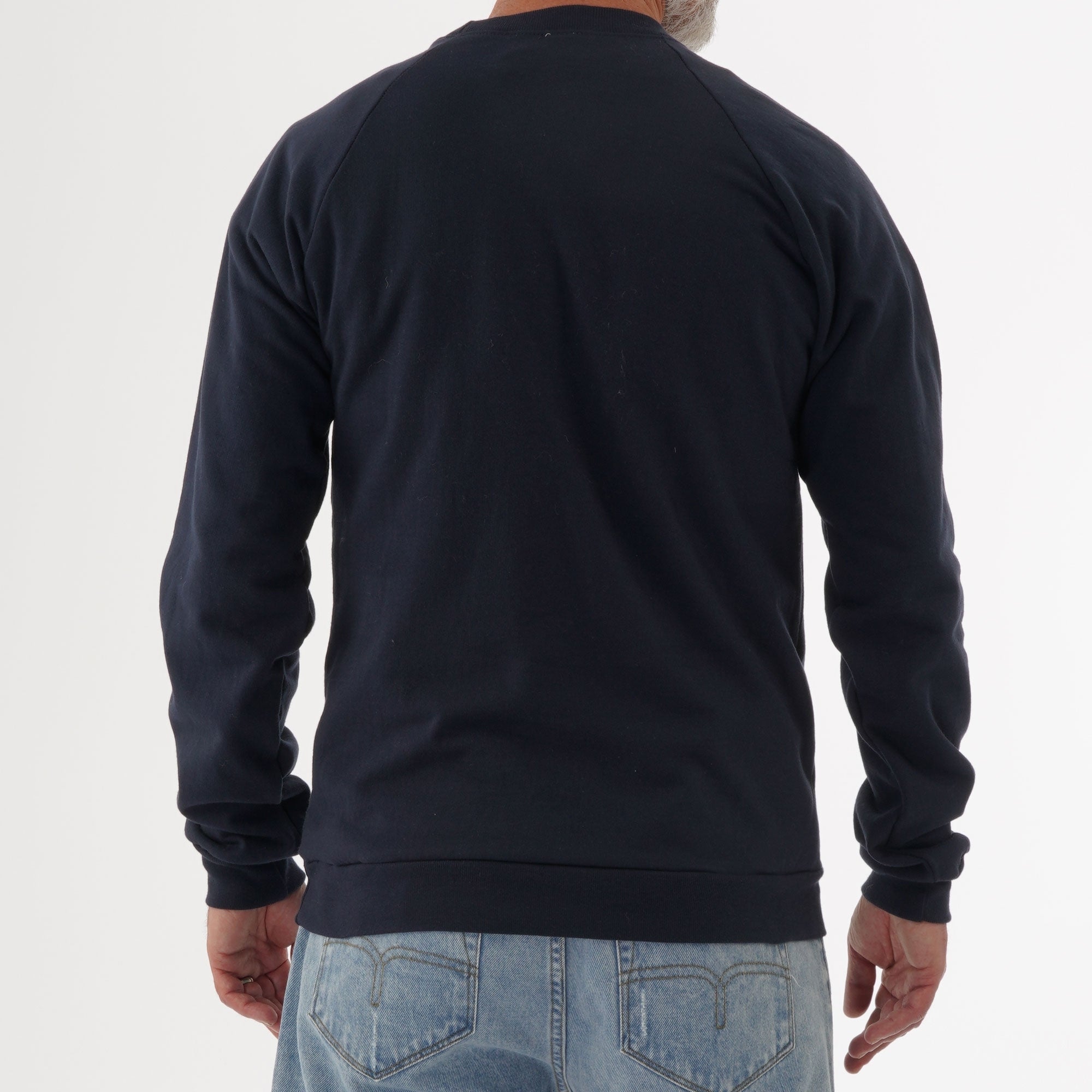 Ebbets Field Flannels Hebrew Orphan Asylum Crew Neck Sweatshirt - Navy