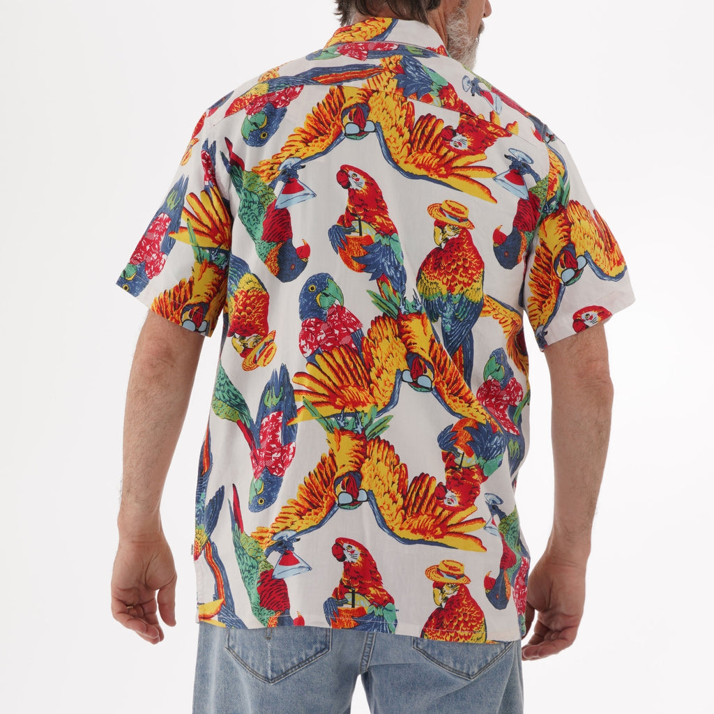 Levi's® Cubano Short Sleeve Shirt - Parrots Brilliant White