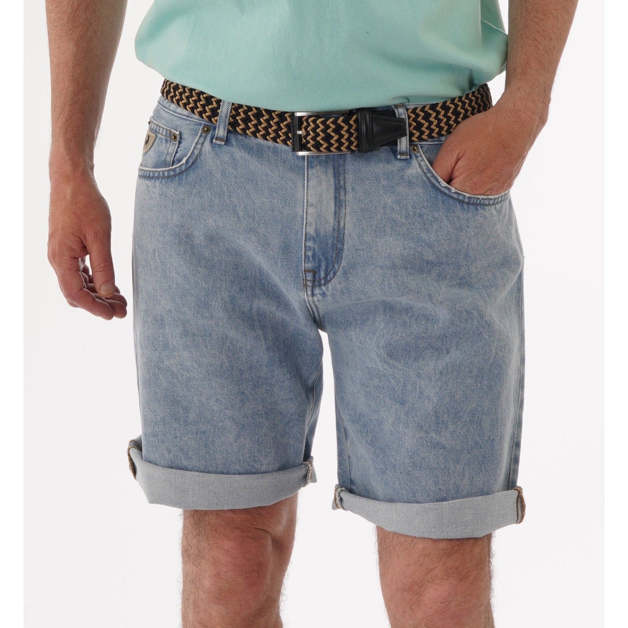 Lois Jeans Sancho Denim Shorts - Bleach