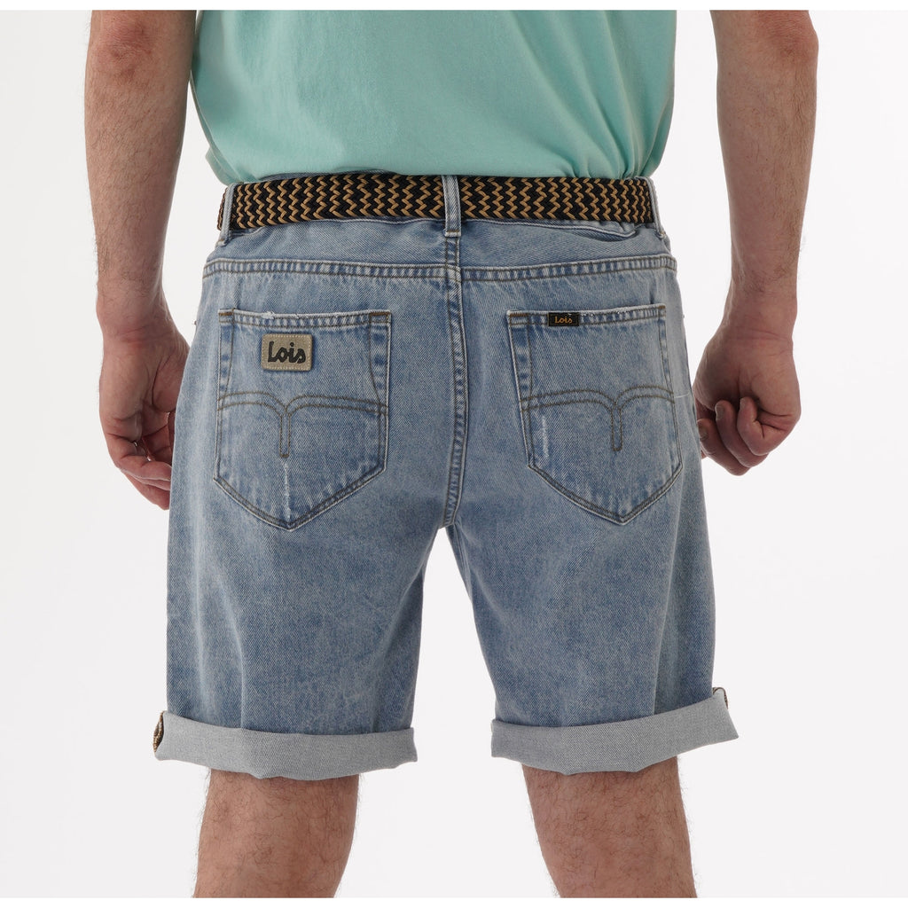 Lois Jeans Sancho Denim Shorts - Bleach