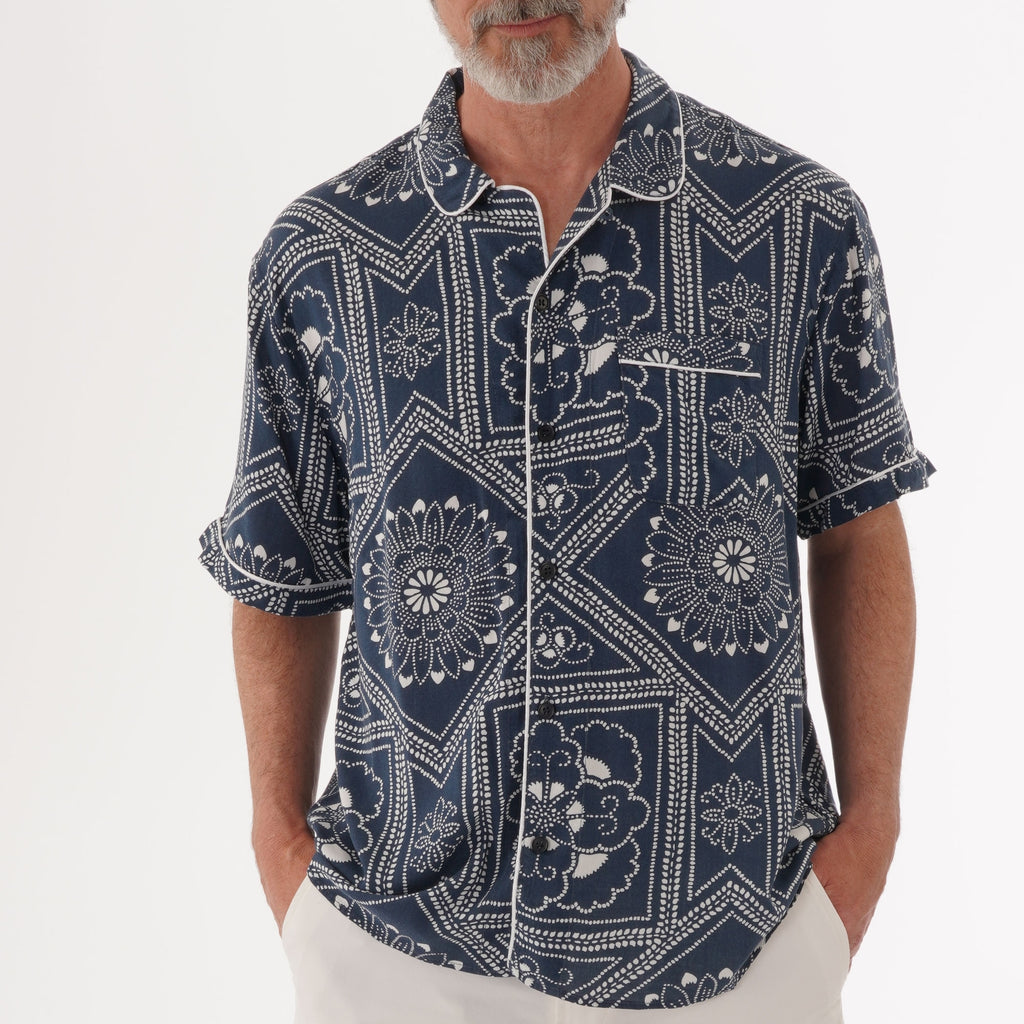 Levis® Made and Crafted® Pyjama Shirt - Blue Bandana