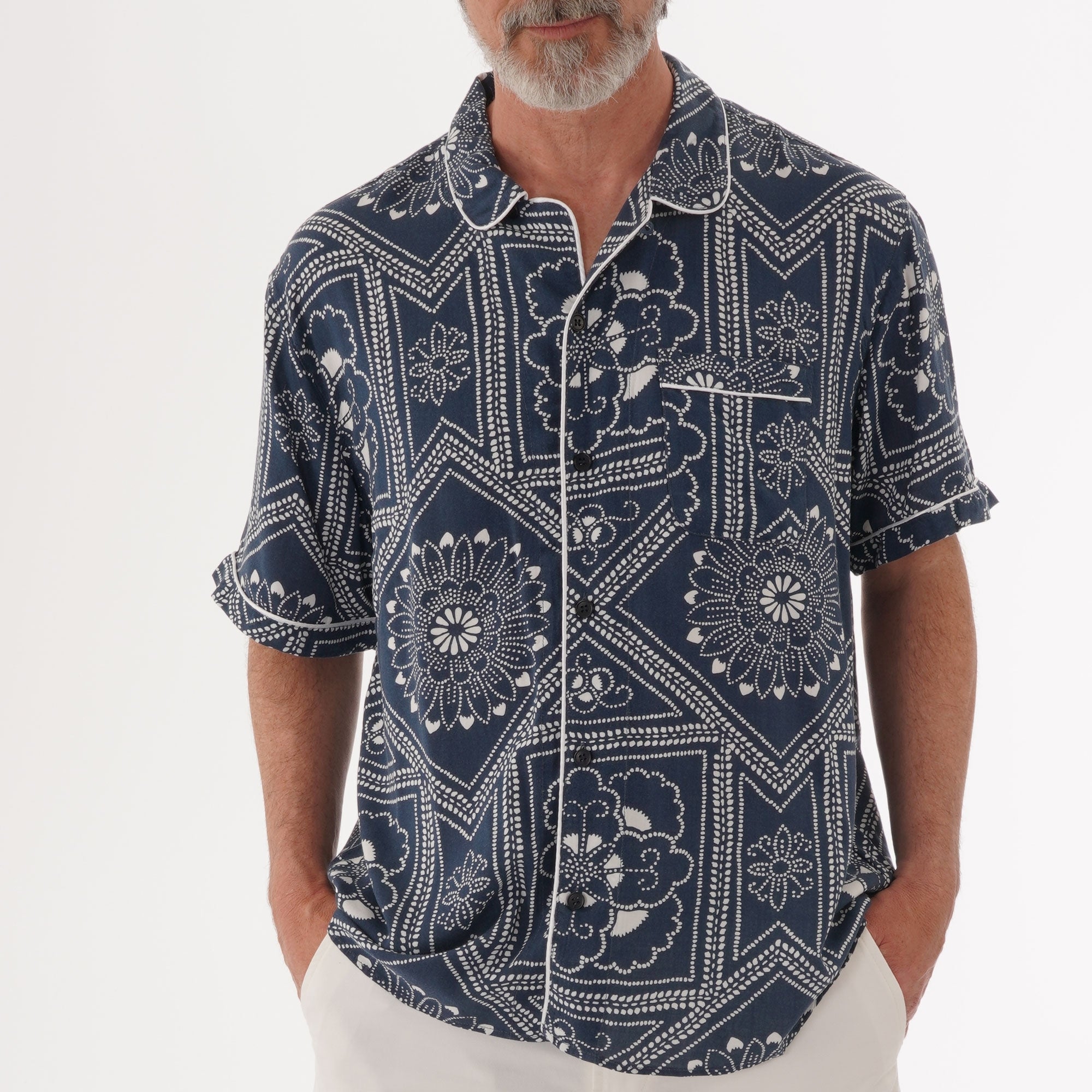 Levis® Made and Crafted® Pyjama Shirt - Blue Bandana