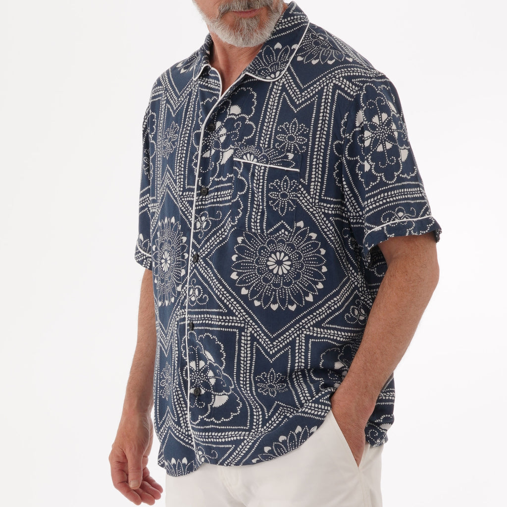 Levis® Made and Crafted® Pyjama Shirt - Blue Bandana
