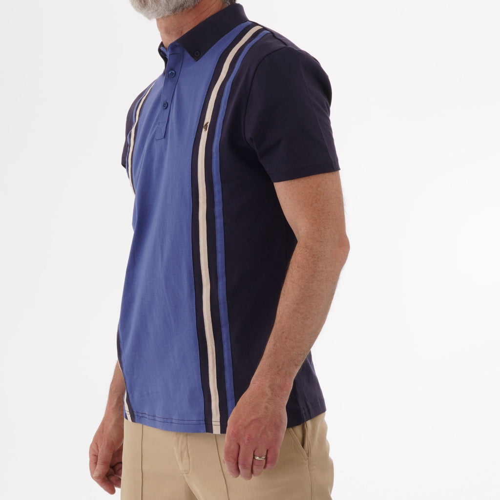 Gabicci Vintage Briar Polo Shirt - Navy