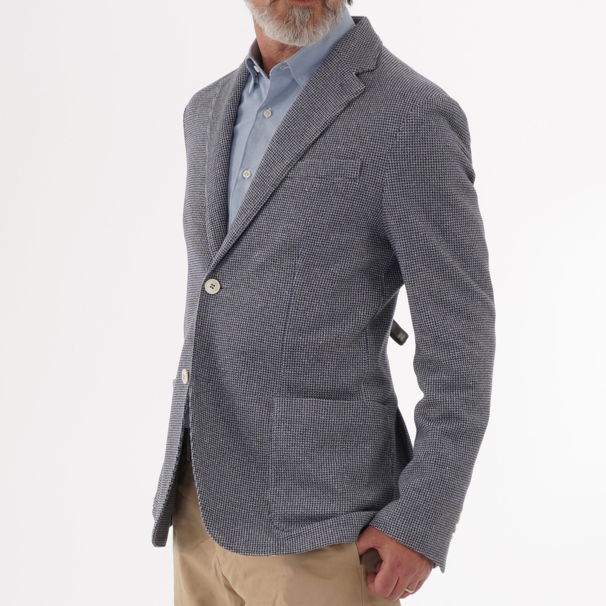 Circolo 1901 Fumo Woven Textured Jacket