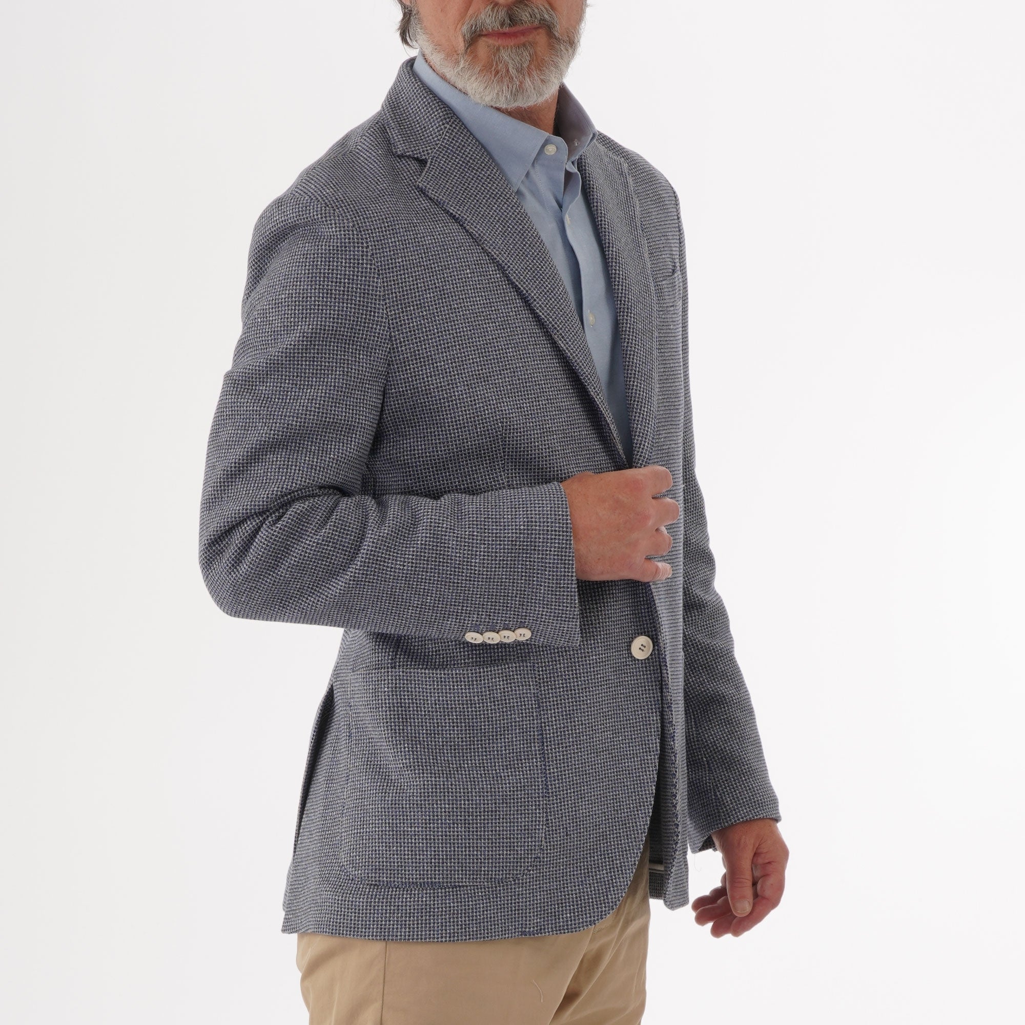 Circolo 1901 Fumo Woven Textured Jacket