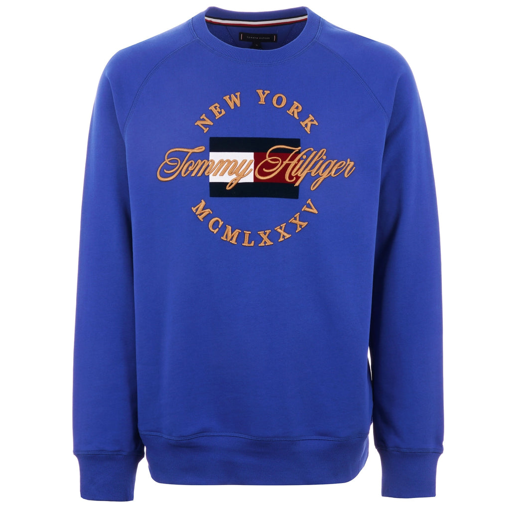 Tommy Hilfiger Icon Artwork Sweatshirt - Icon Blue