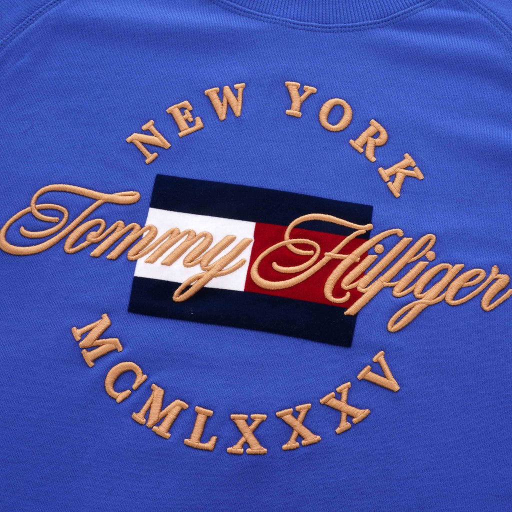 Tommy Hilfiger Icon Artwork Sweatshirt - Icon Blue