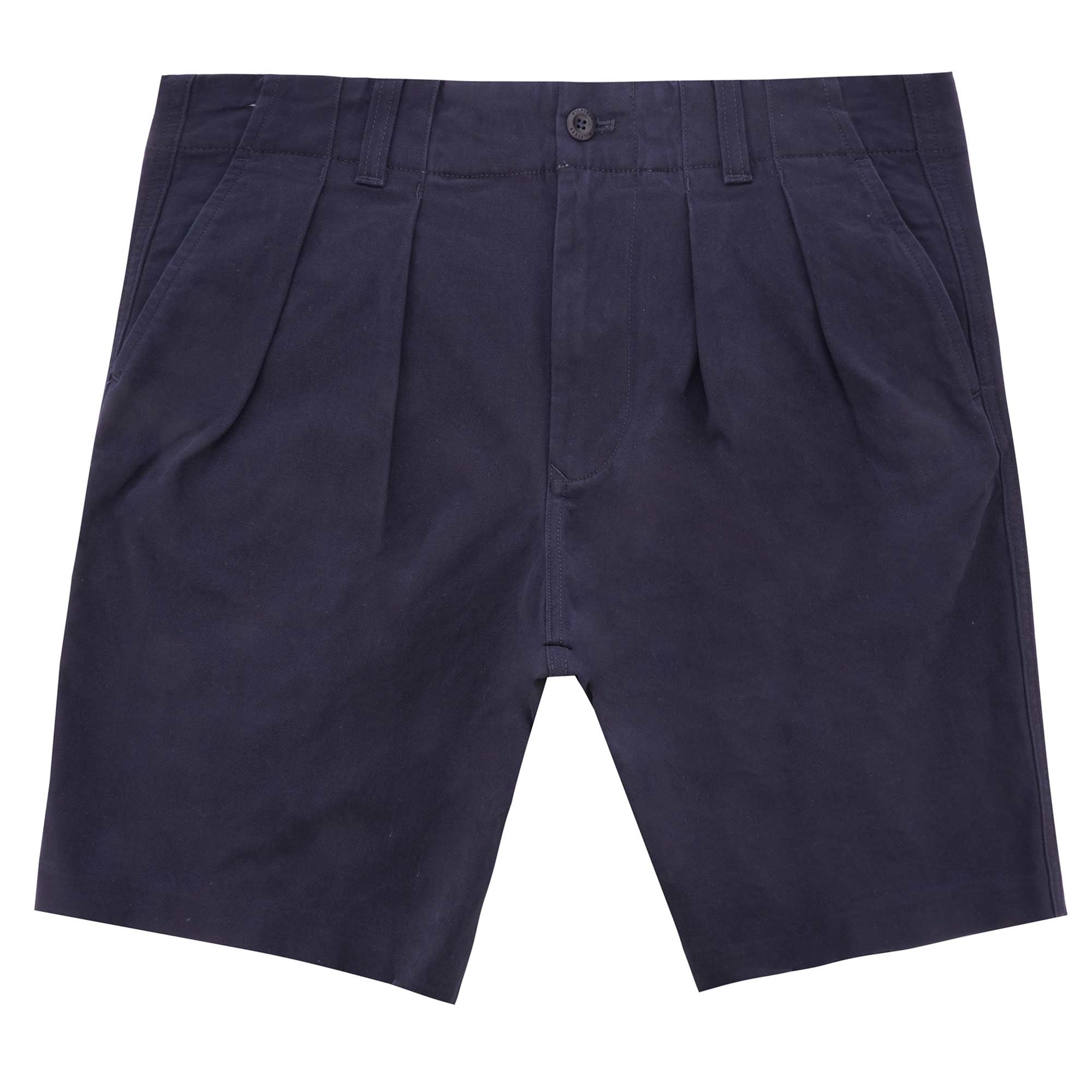 Tommy Hilfiger Icon Ivy Pleat Shorts - Night Sky