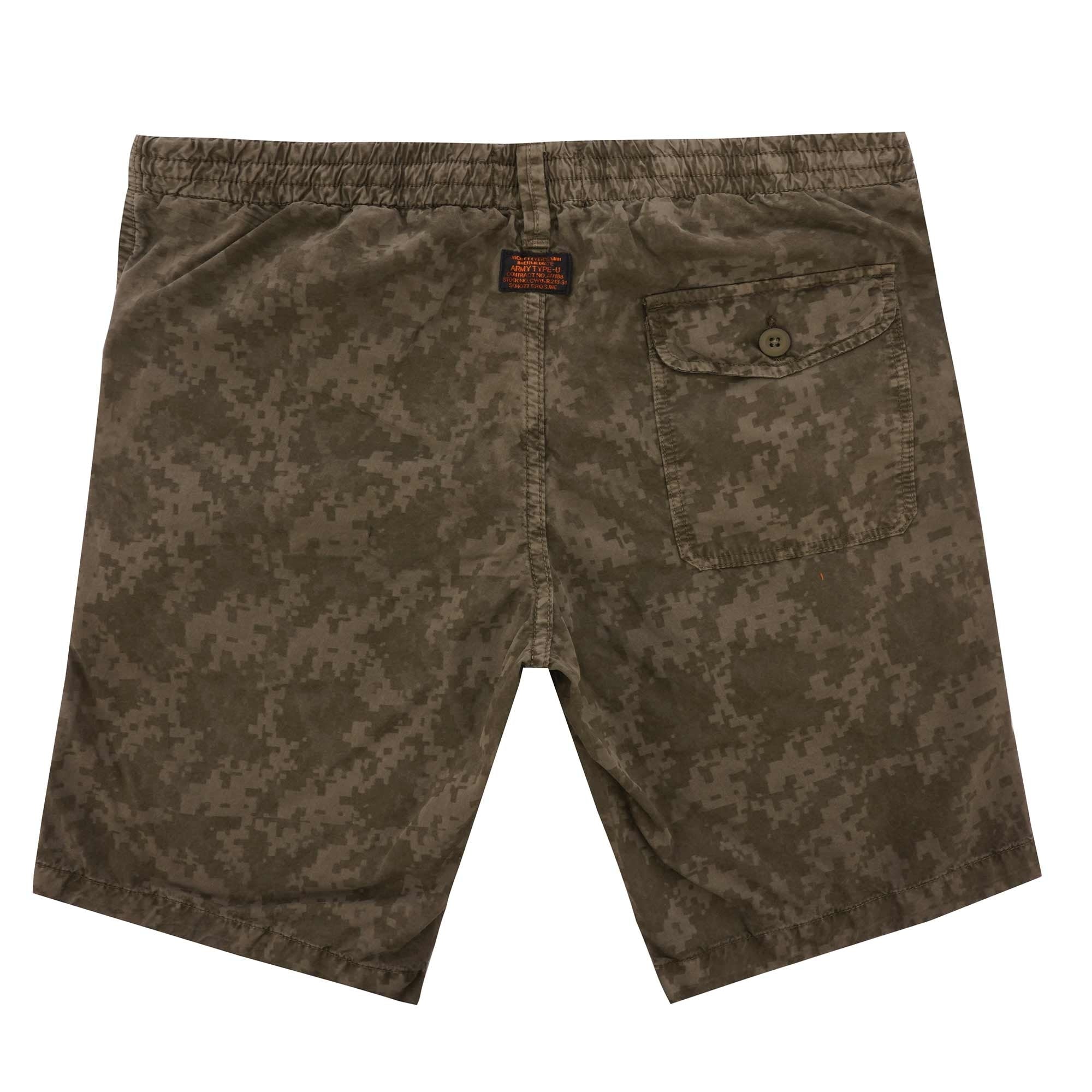 Schott NYC Cargo Shorts - Camo
