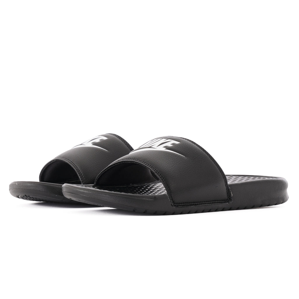 Nike Benassi JDI Slides - Black & White