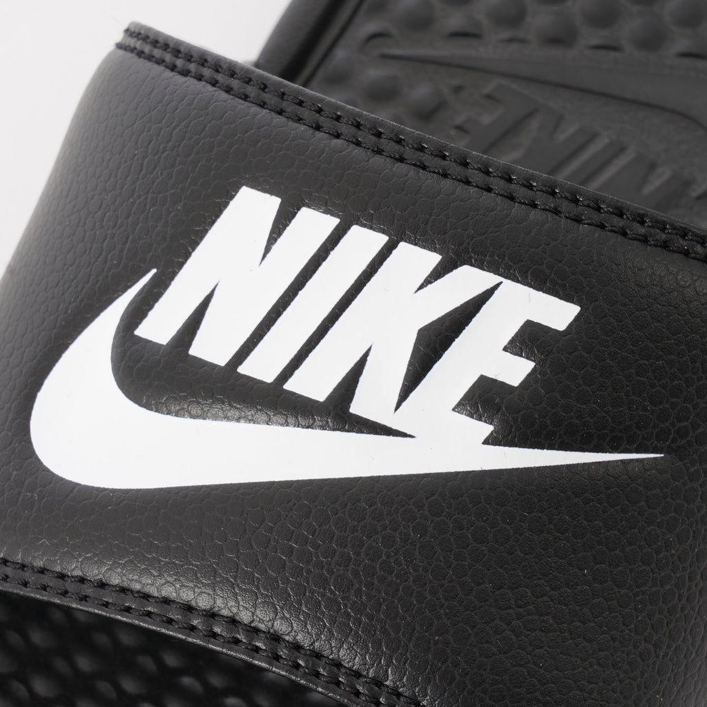Nike Benassi JDI Slides - Black & White
