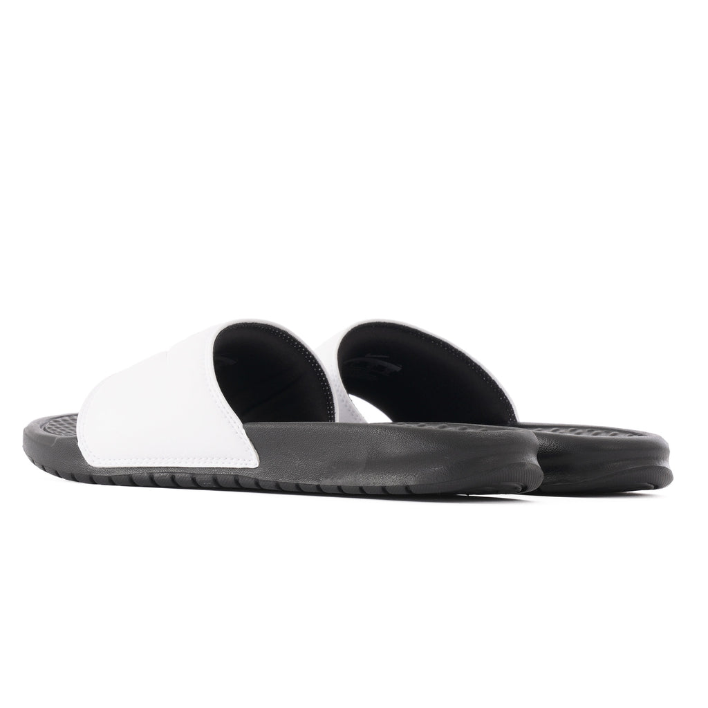 Nike Benassi JDI Sliders - White & Black