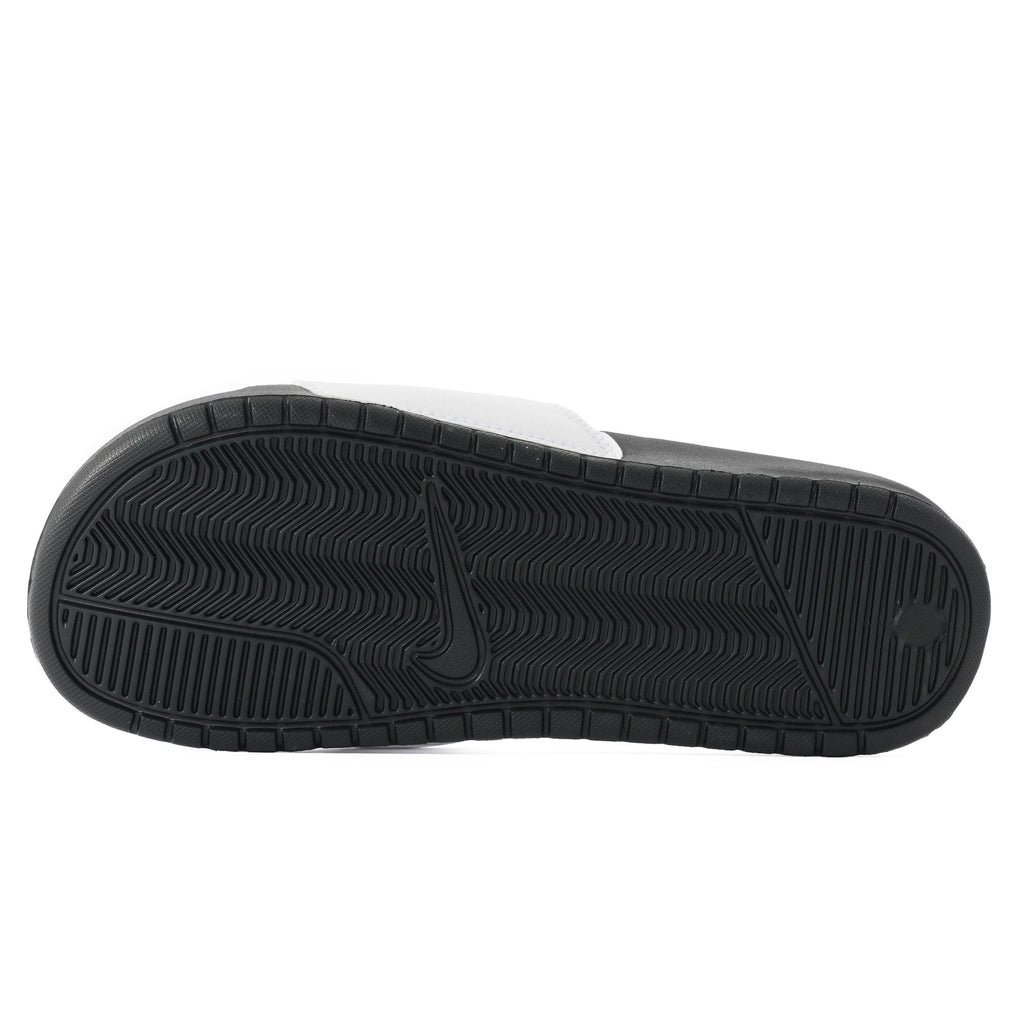 Nike Benassi JDI Sliders - White & Black