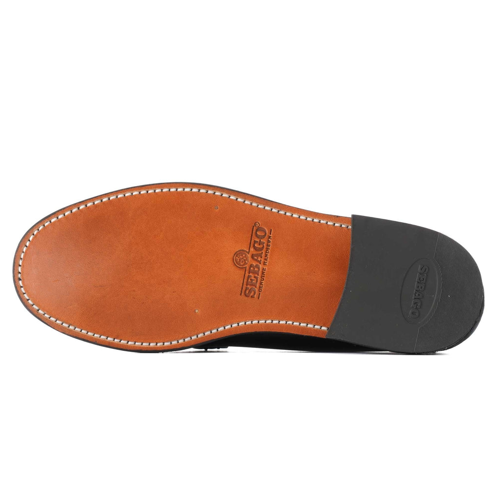 Classic Dan Leather Loafers - Black