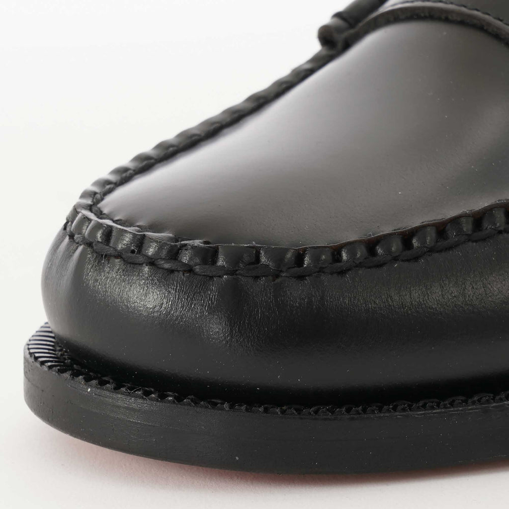 Classic Dan Leather Loafers - Black