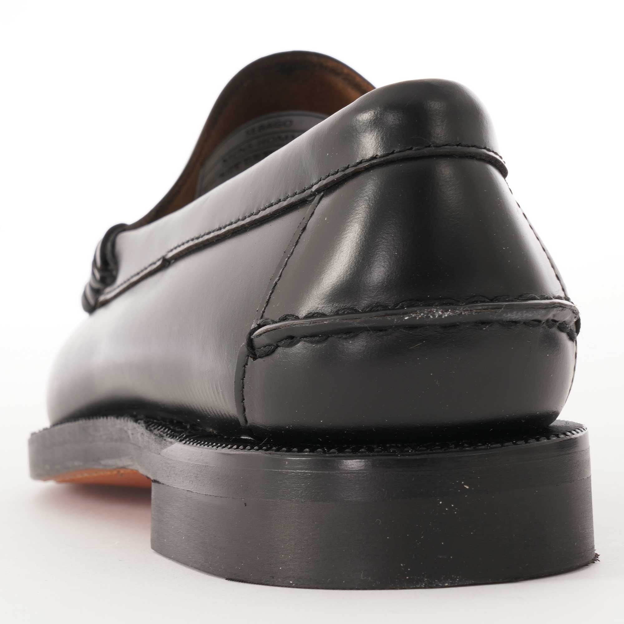Classic Dan Leather Loafers - Black