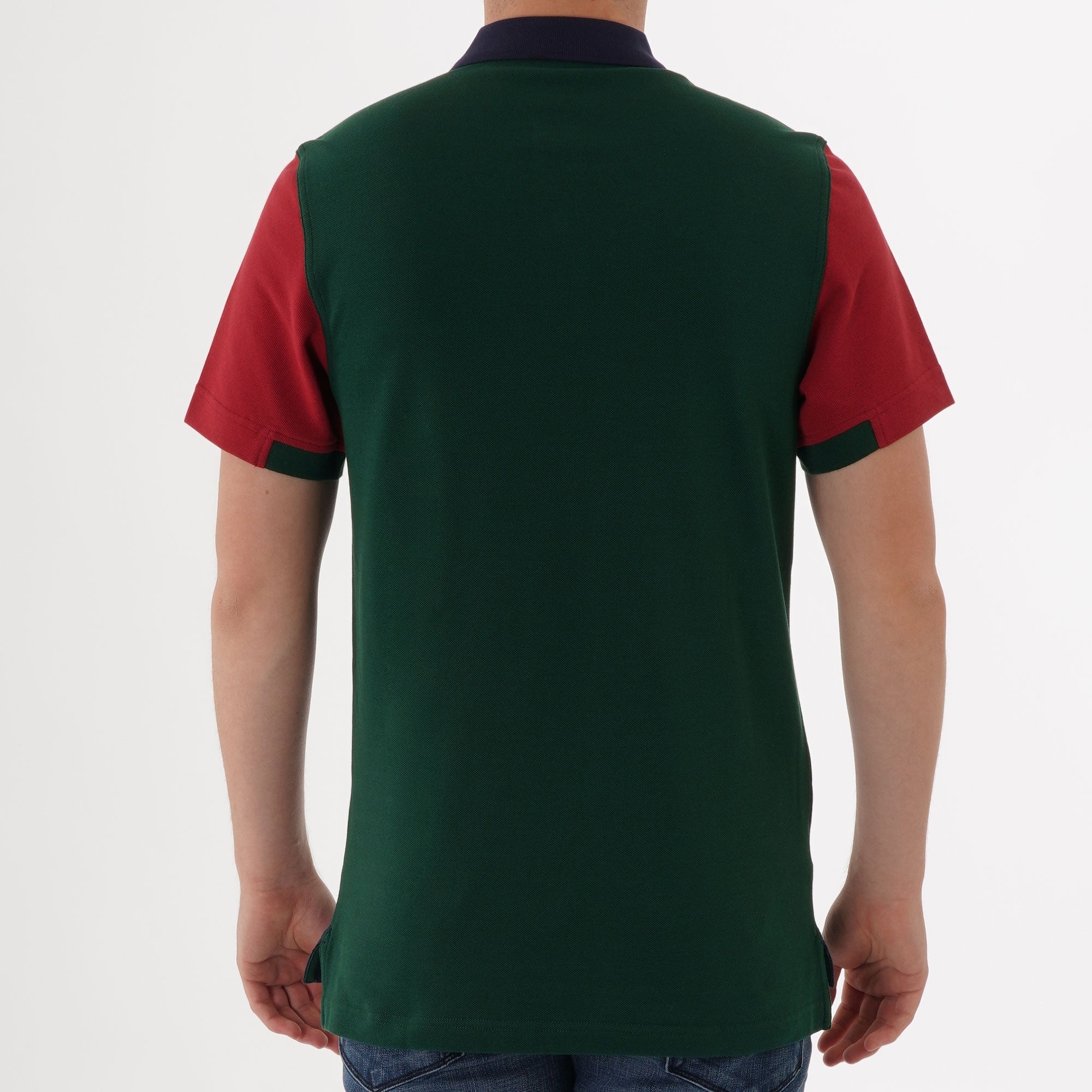 Fred Perry Bold Cuff Insert Polo Shirt - Carbon Blue