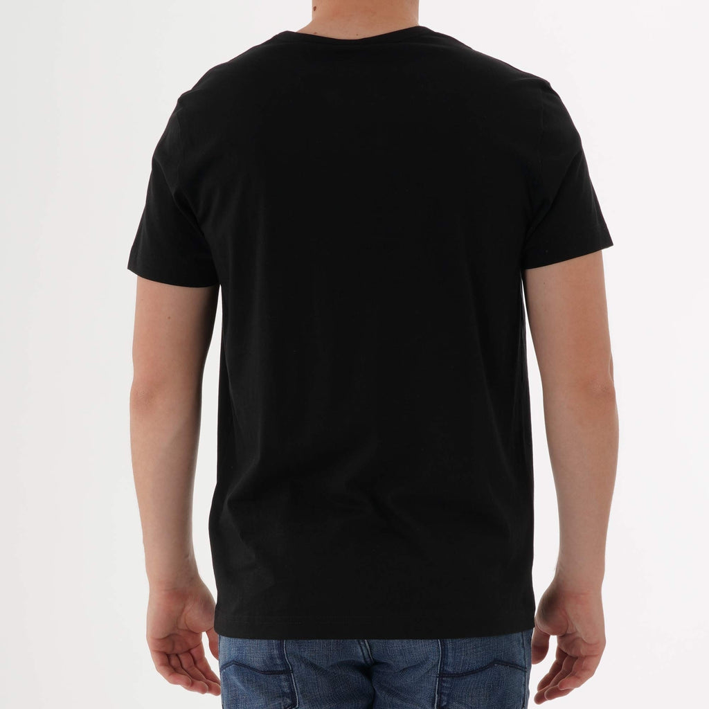 Boss Curved Logo T-Shirt - Black