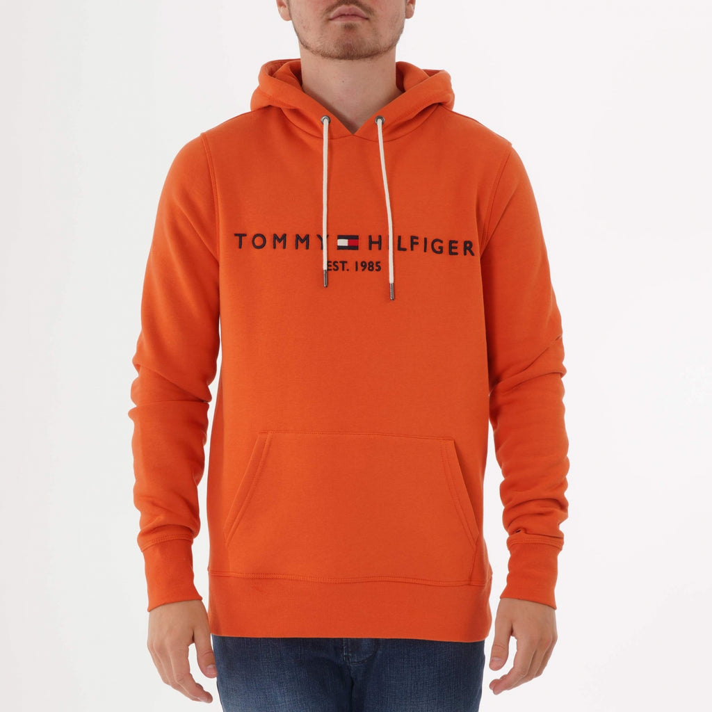 Tommy Hilfiger Tommy Logo Hoodie - Orange Rust