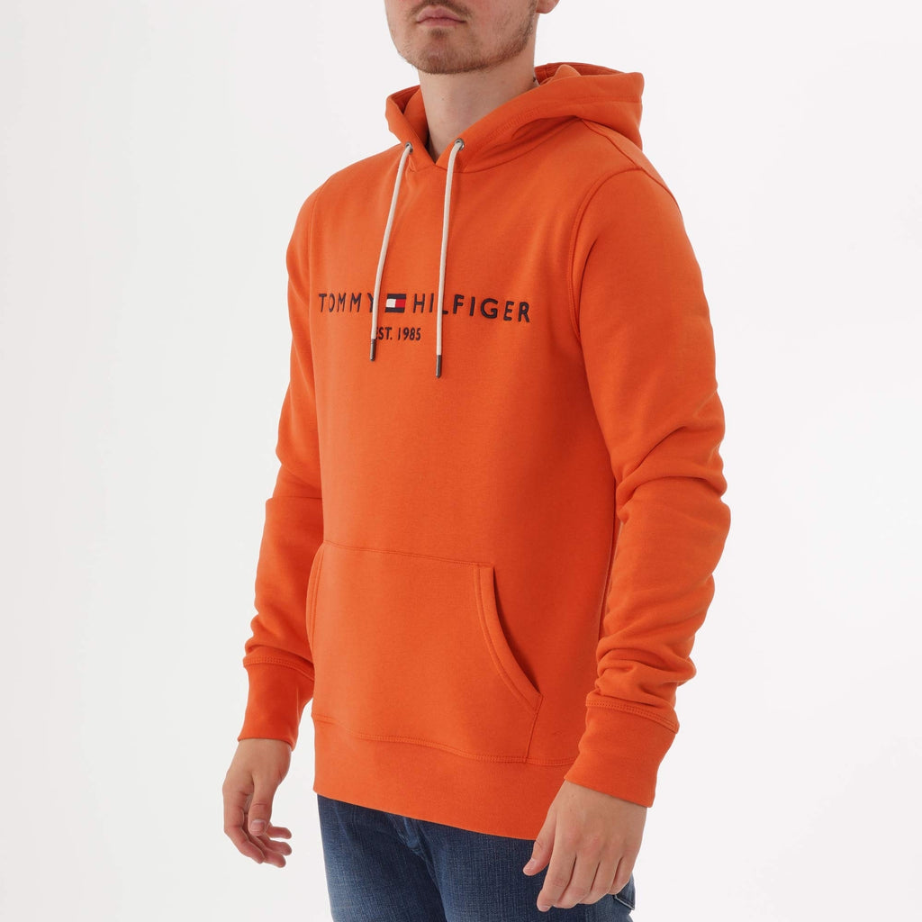 Tommy Hilfiger Tommy Logo Hoodie - Orange Rust
