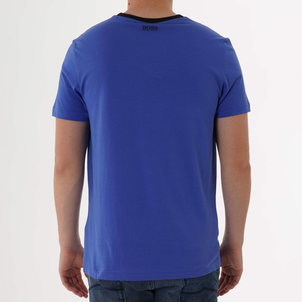Boss Tee 7 Logo T-Shirt - Blue