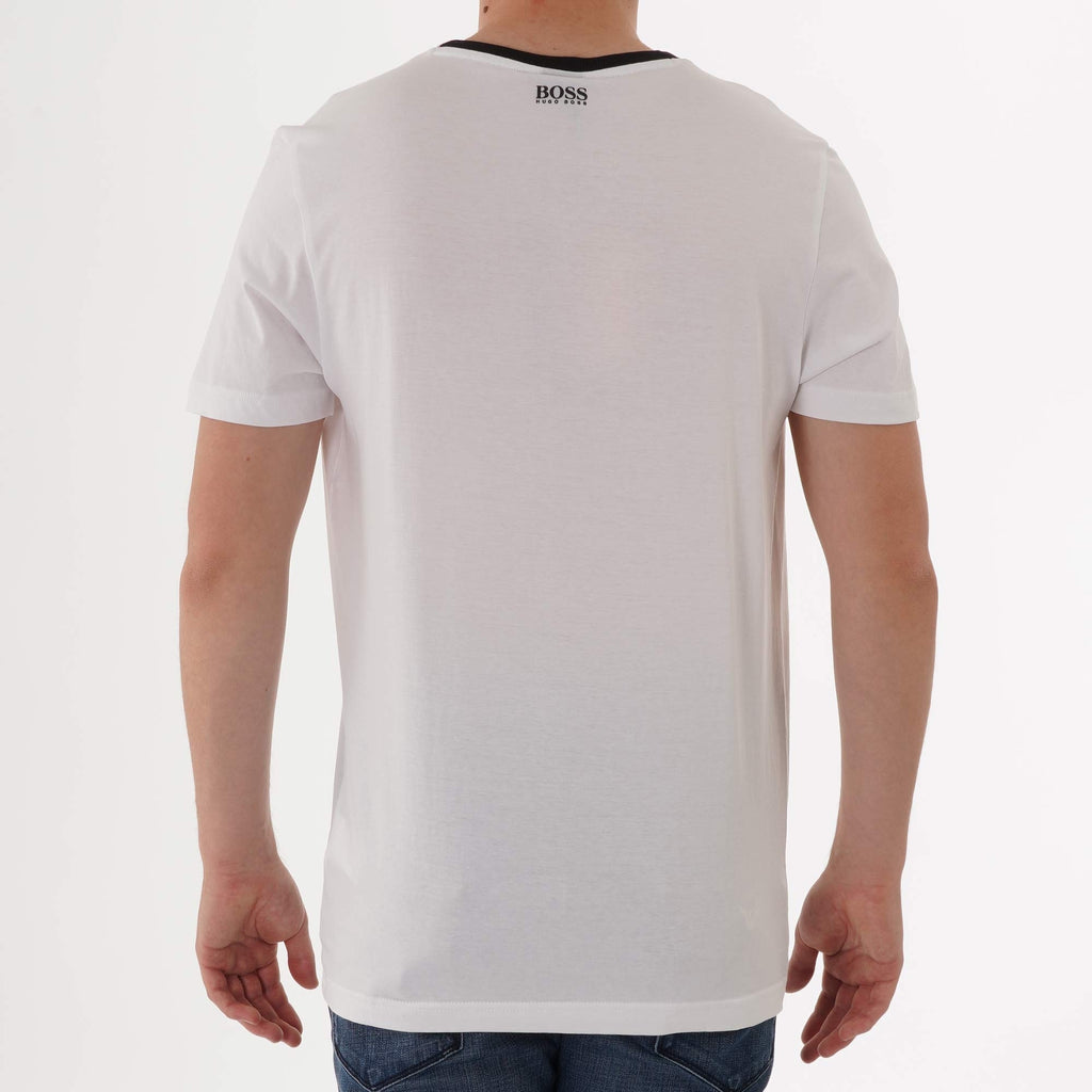 Boss Tee 7 Logo T-Shirt - White