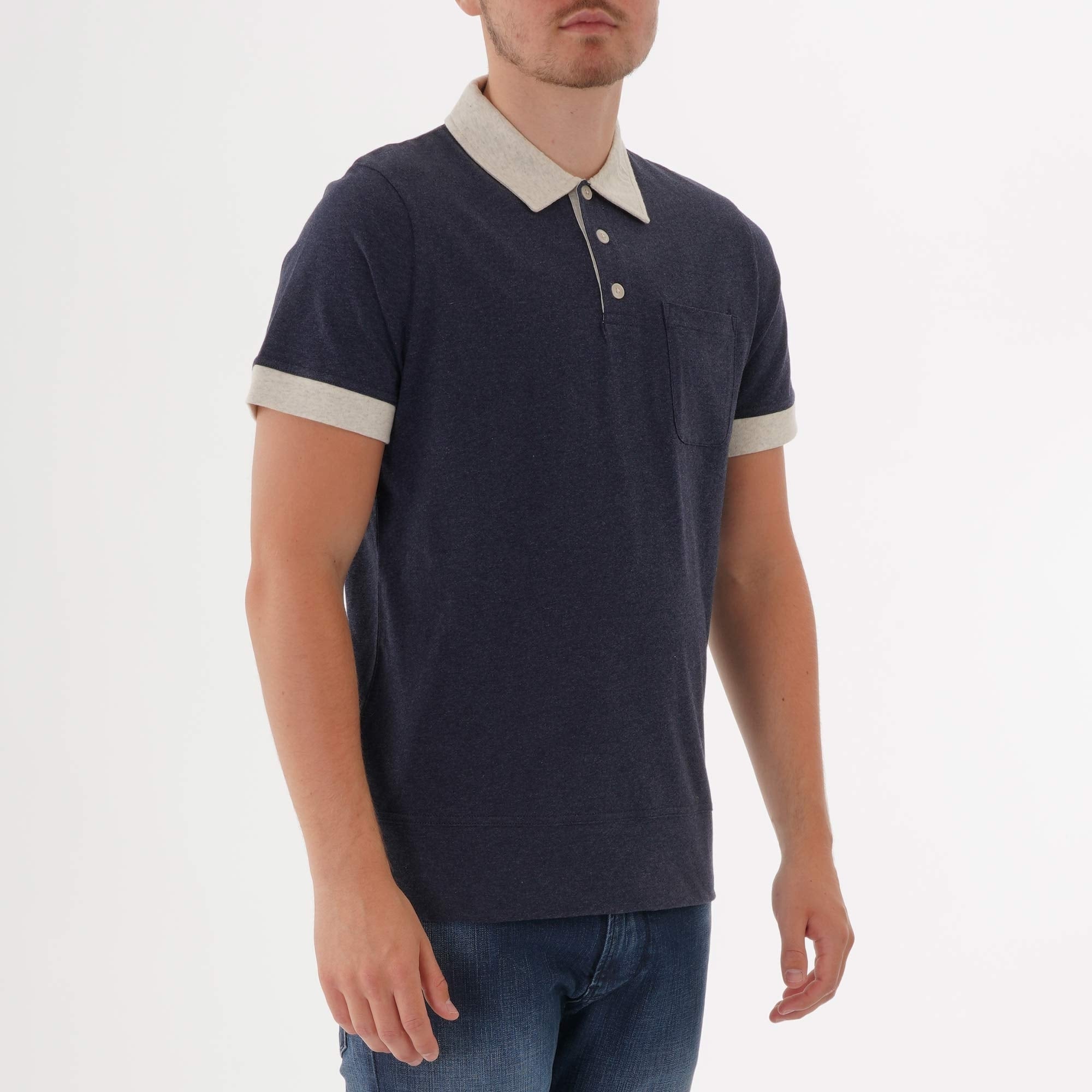 Oliver Spencer Herrera Polo Shirt - Warren Navy