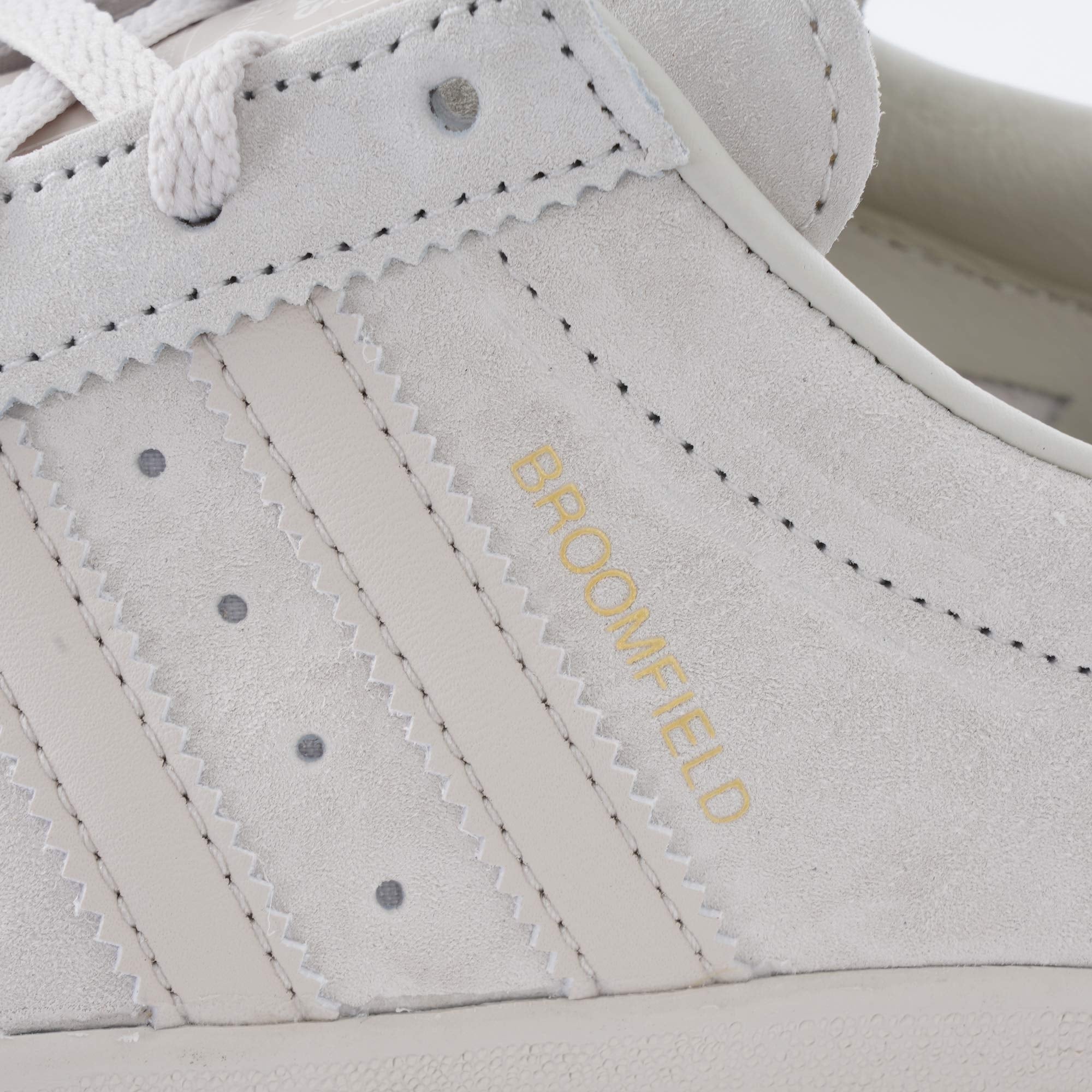 Broomfield - Raw White, Clear Brown & Gold Metallic